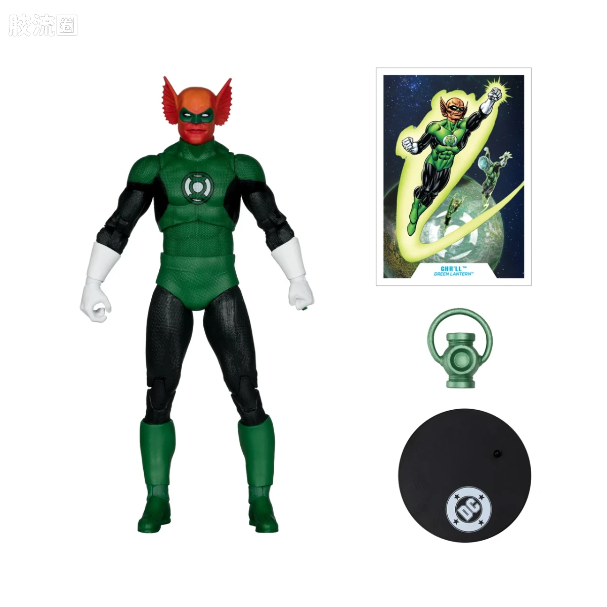 麦克法兰 DC多元宇宙/DC Direct 可动人偶系列 DC漫画系列 格尔（绿灯侠） - 图片