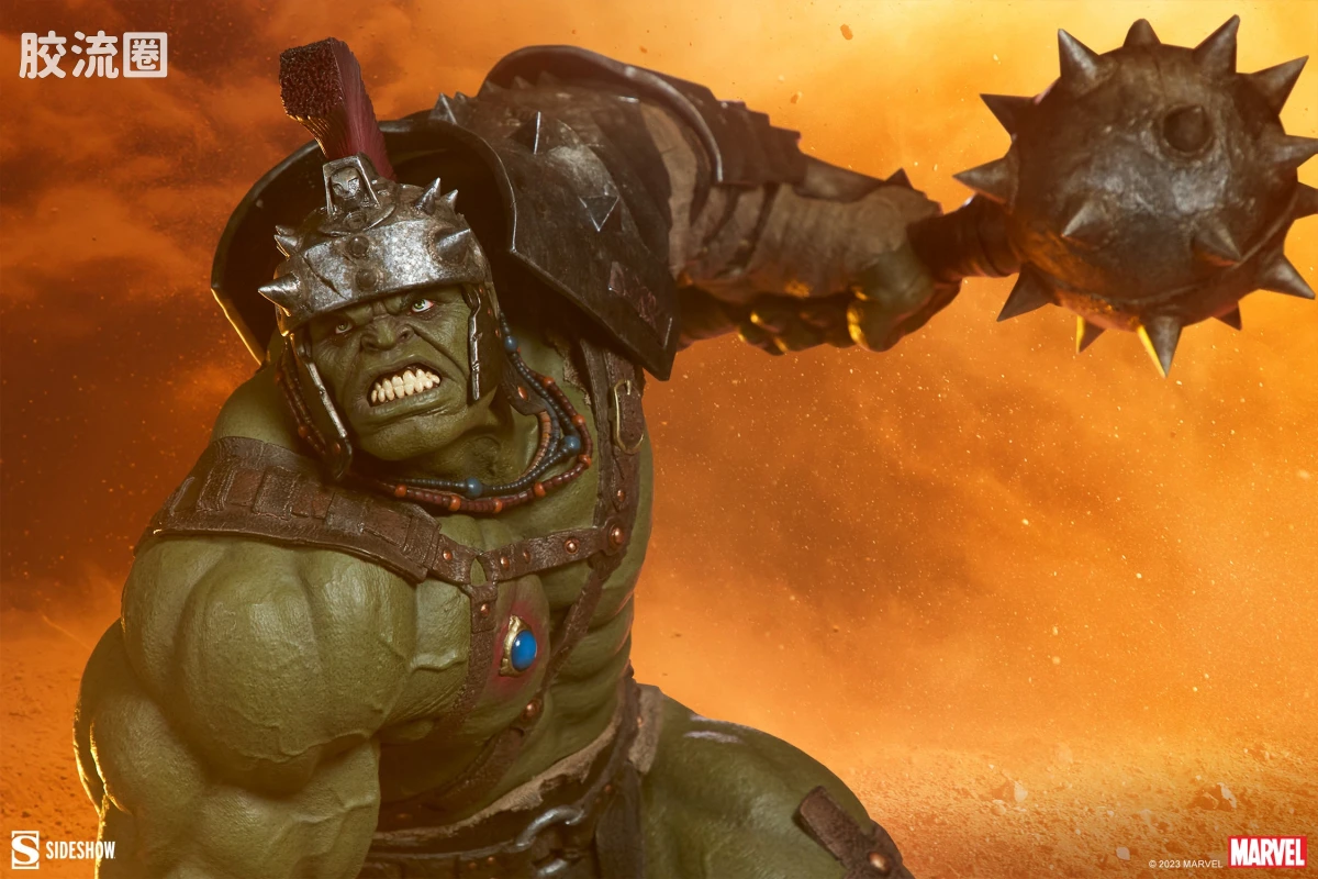 sideshow静态模型系列 Maquette Marvel 角斗士绿巨人 - 图片
