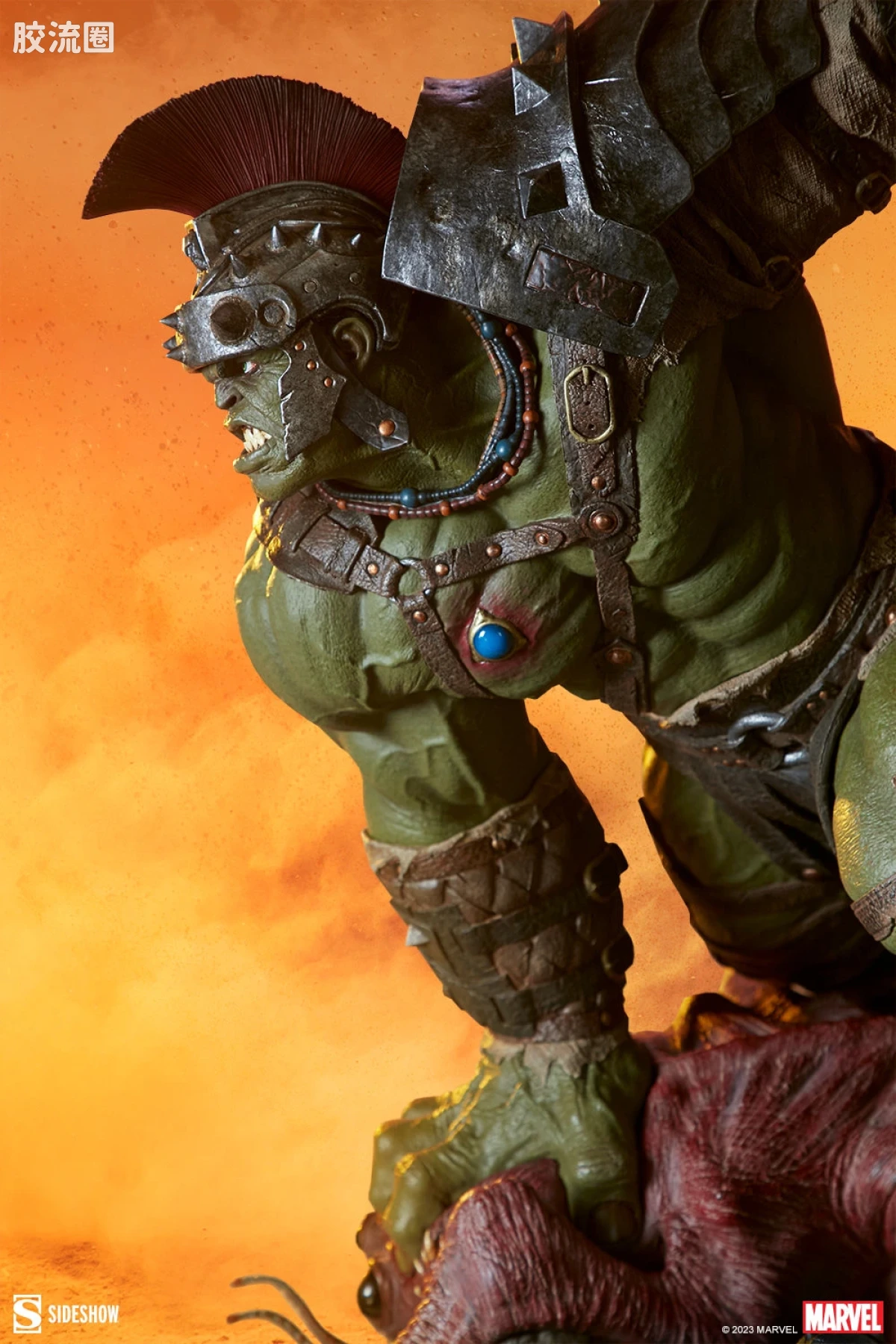 sideshow静态模型系列 Maquette Marvel 角斗士绿巨人 - 图片