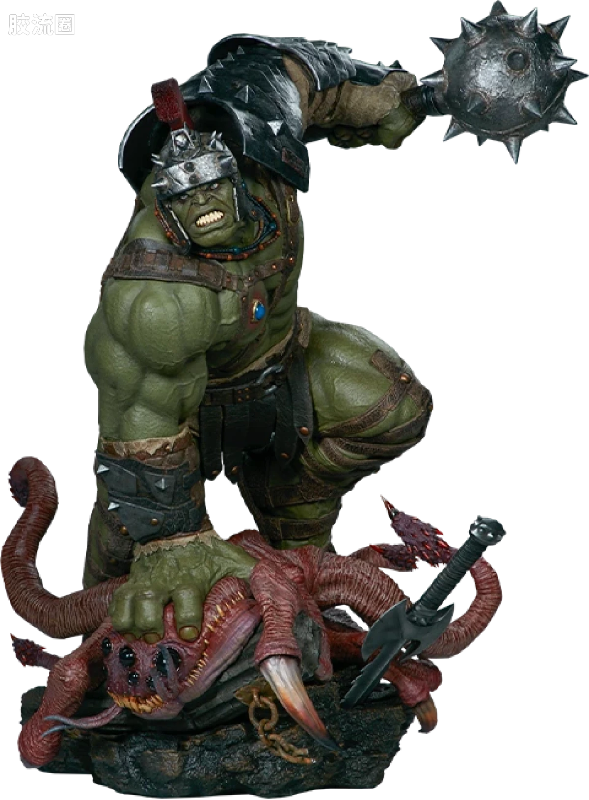sideshow静态模型系列 Maquette Marvel 角斗士绿巨人 - 图片