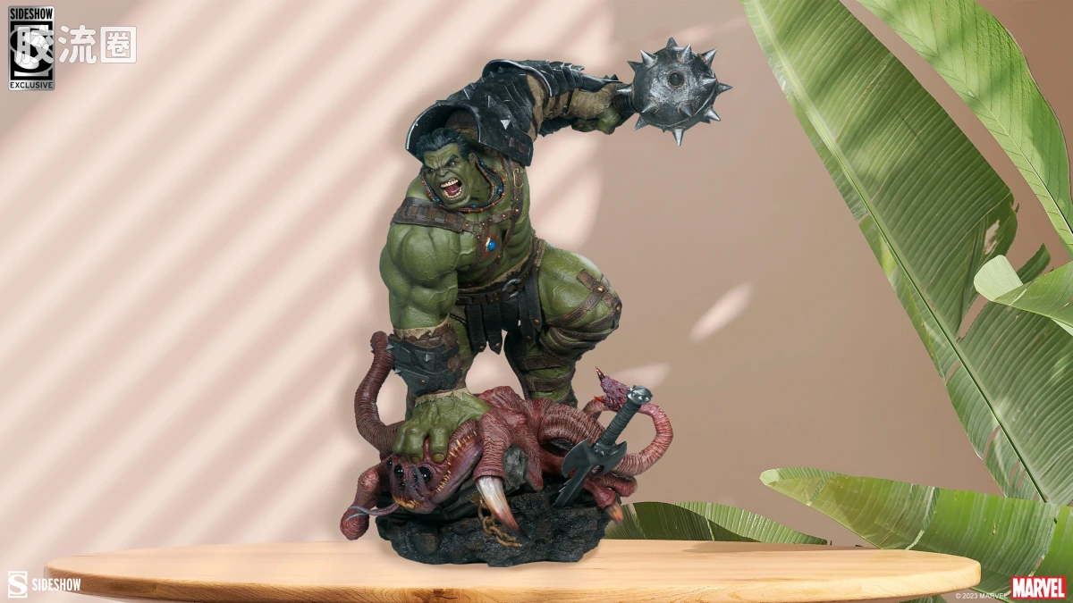 sideshow静态模型系列 Maquette Marvel 角斗士绿巨人 - 图片