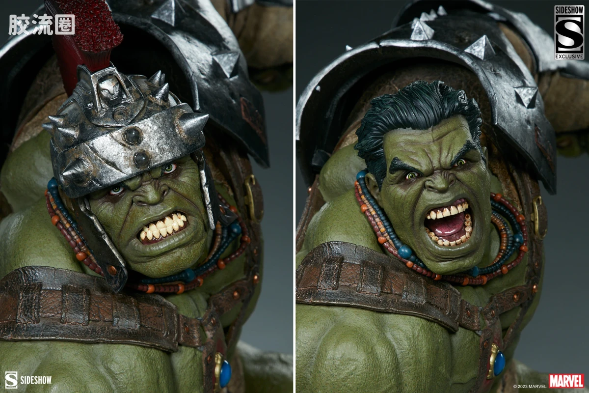 sideshow静态模型系列 Maquette Marvel 角斗士绿巨人 - 图片