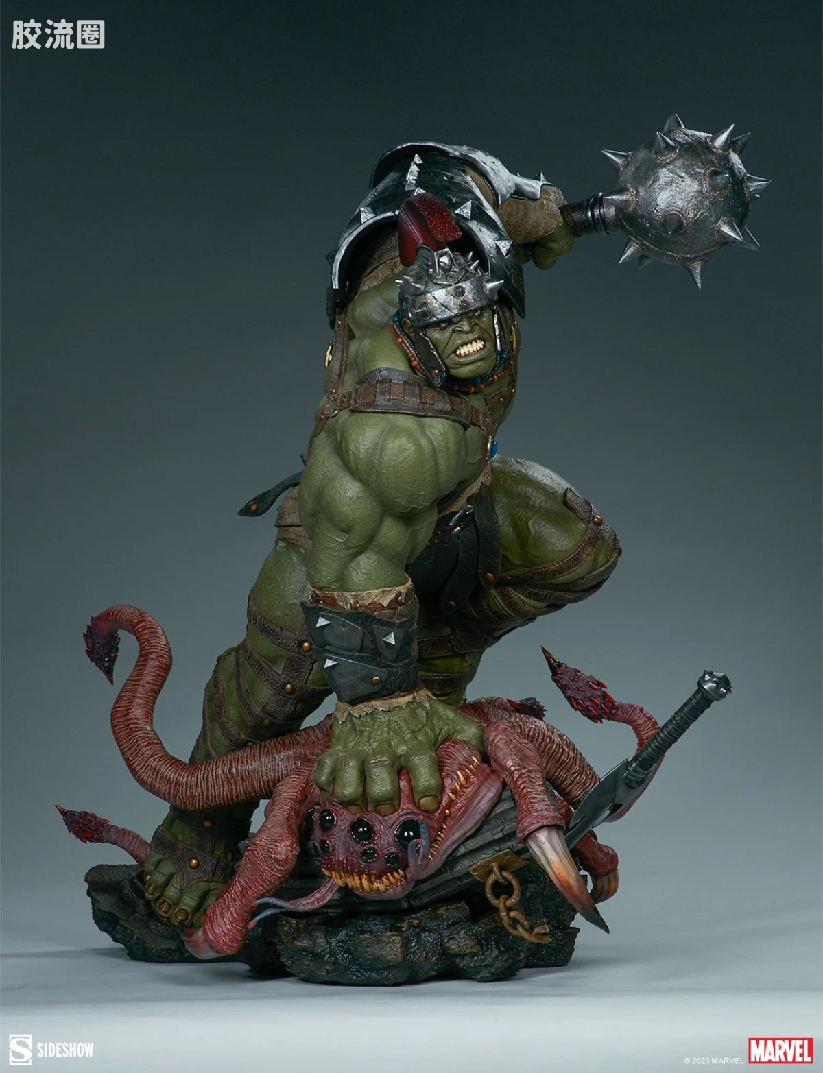 sideshow静态模型系列 Maquette Marvel 角斗士绿巨人 - 图片