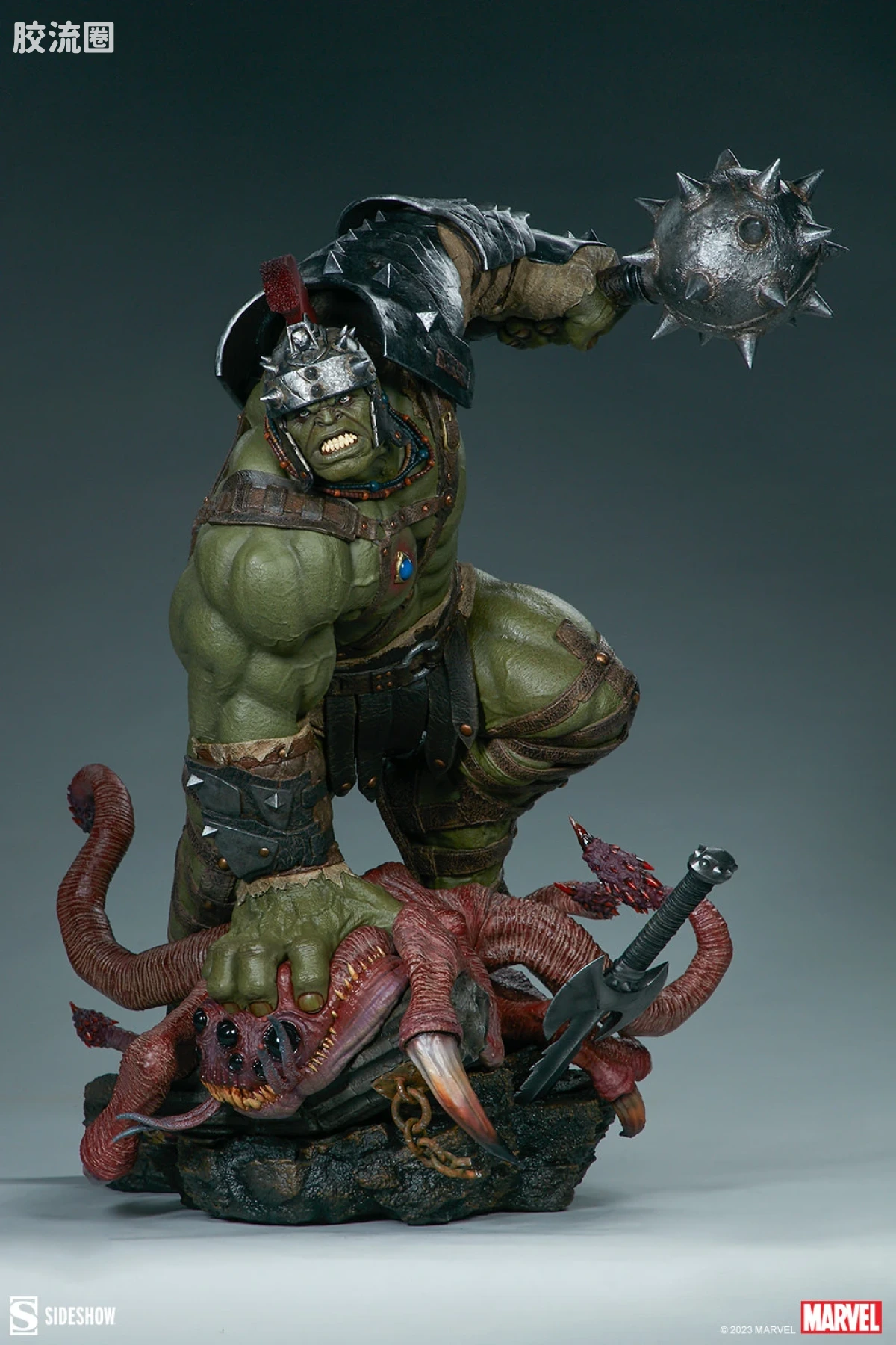 sideshow静态模型系列 Maquette Marvel 角斗士绿巨人 - 图片
