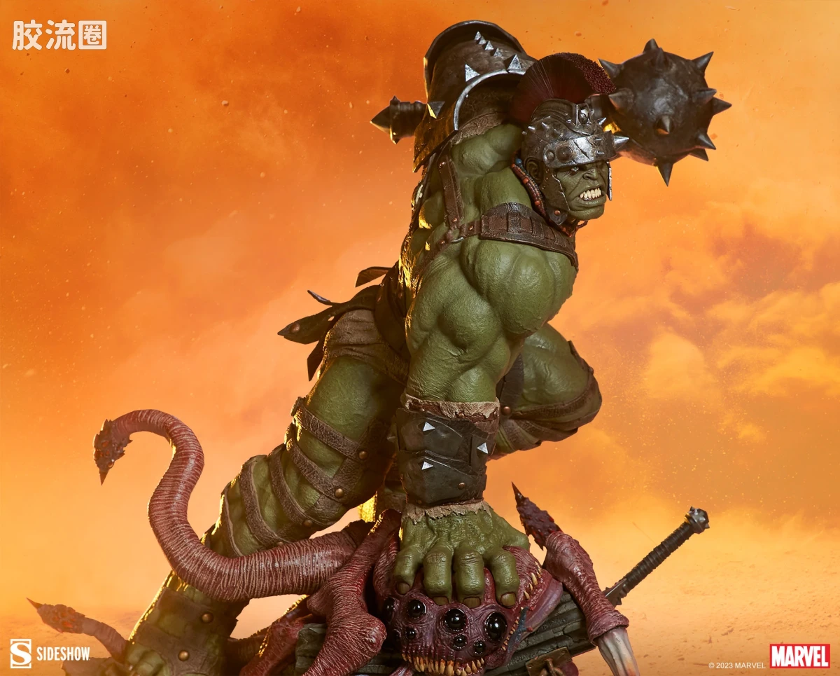 sideshow静态模型系列 Maquette Marvel 角斗士绿巨人 - 图片