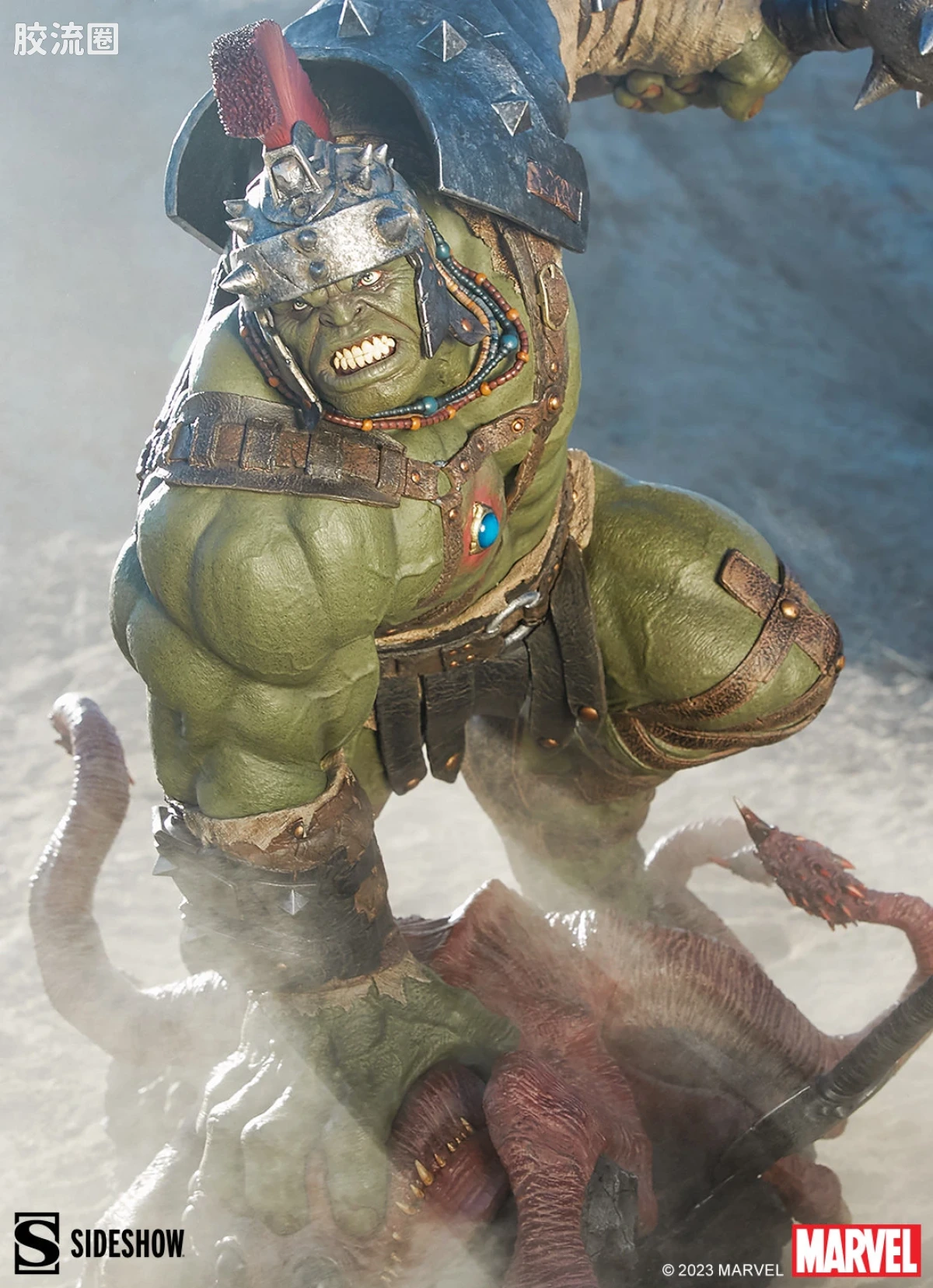 sideshow静态模型系列 Maquette Marvel 角斗士绿巨人 - 图片