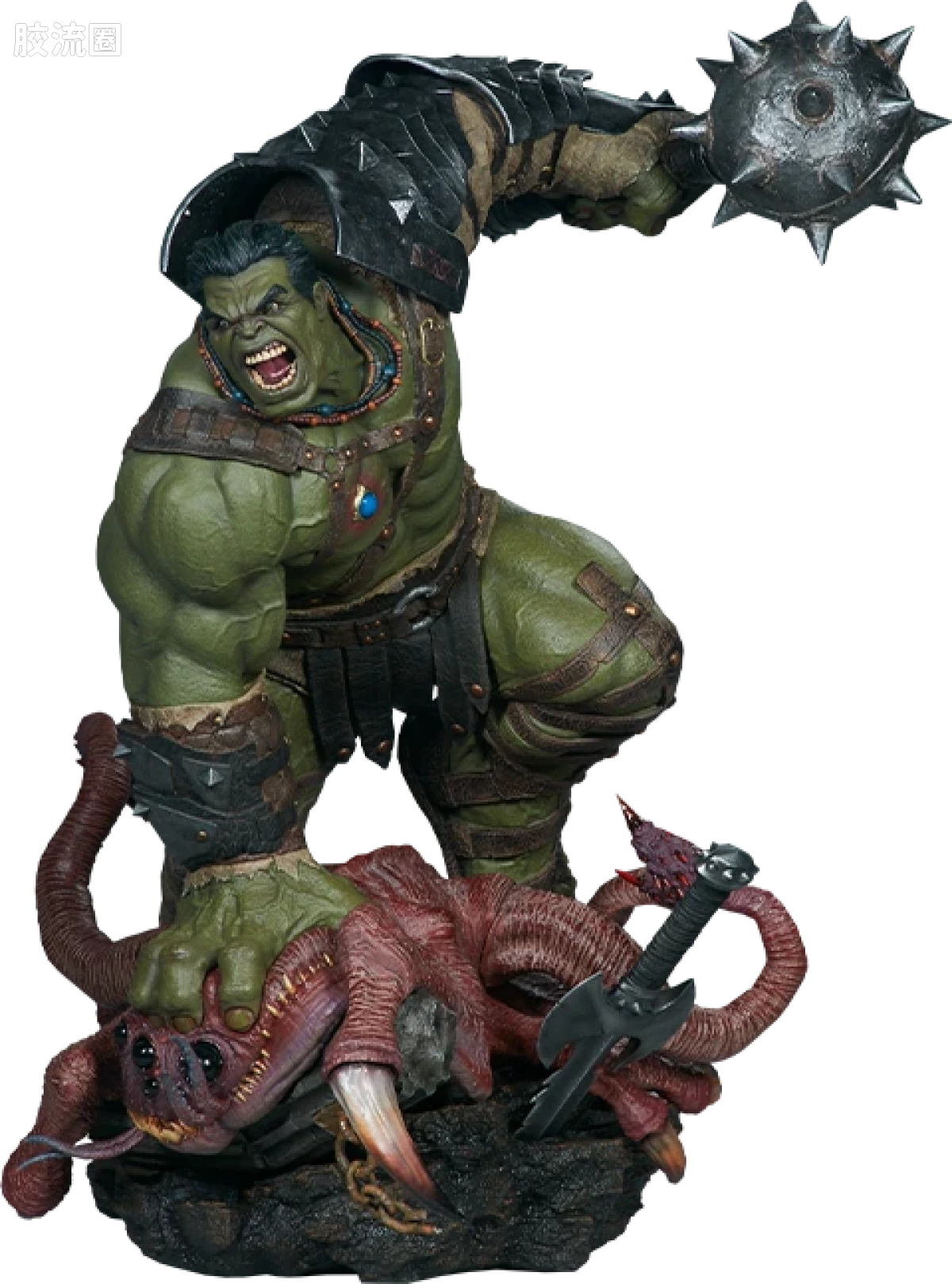 sideshow静态模型系列 Maquette Marvel 角斗士绿巨人 - 图片