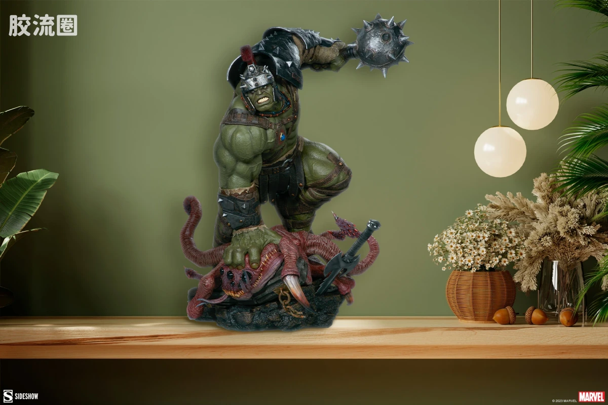 sideshow静态模型系列 Maquette Marvel 角斗士绿巨人 - 图片