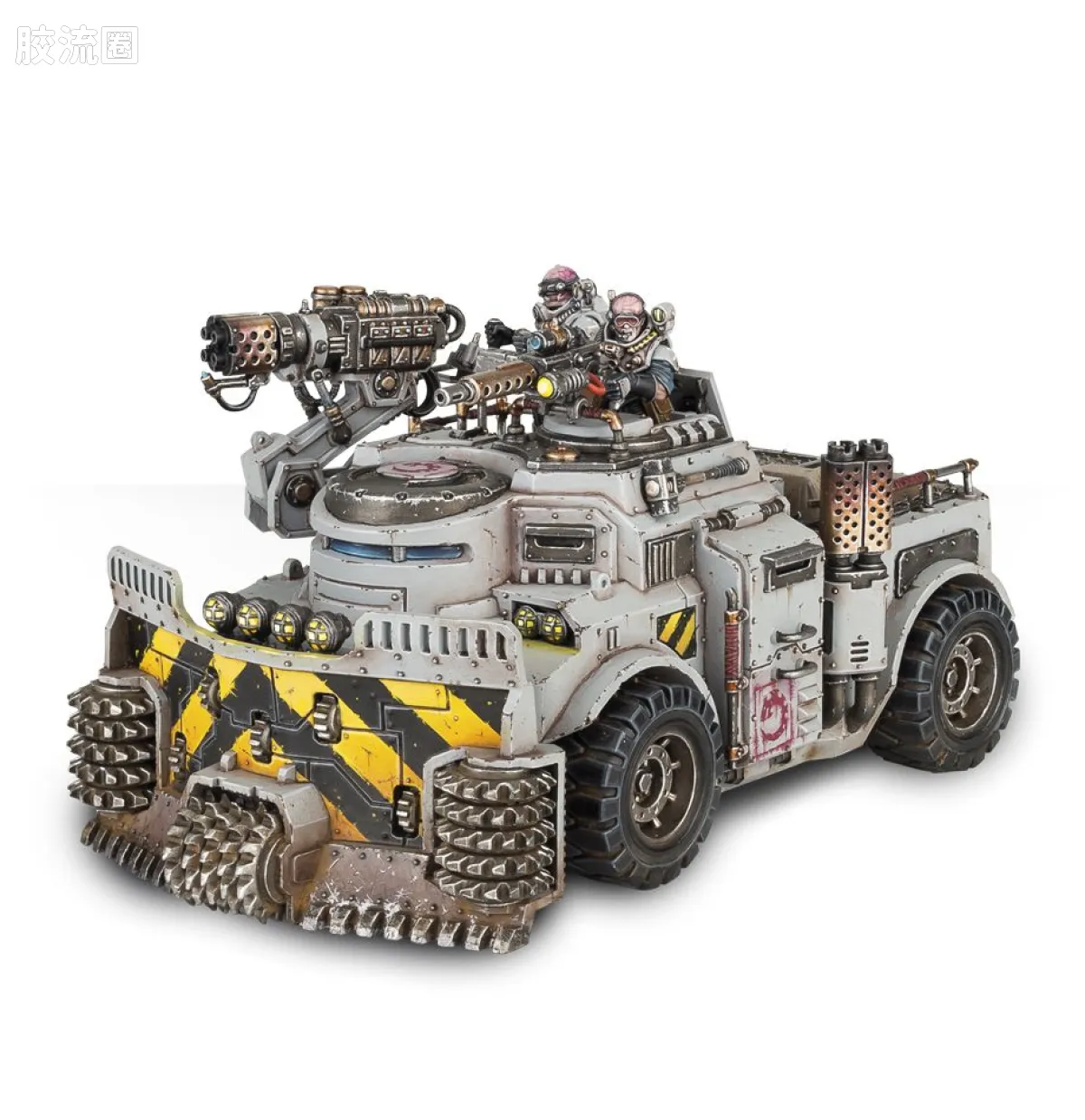 战锤40K Genestealer Cult 基因窃取者教派 7版 歌利亚碎石车 - 图片