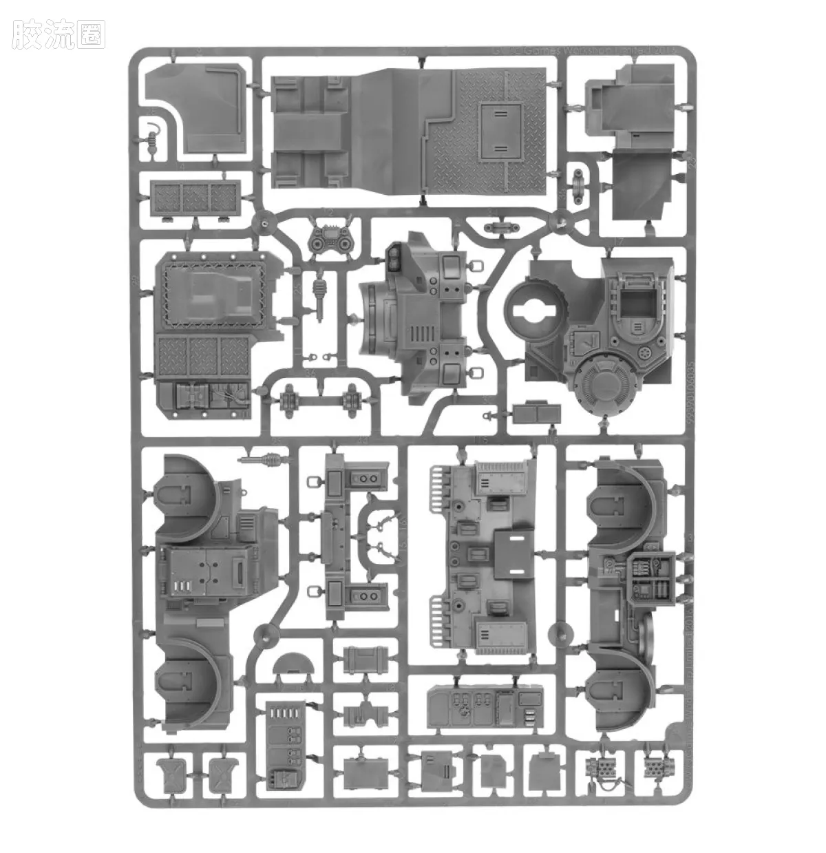 战锤40K Genestealer Cult 基因窃取者教派 7版 歌利亚碎石车 - 图片