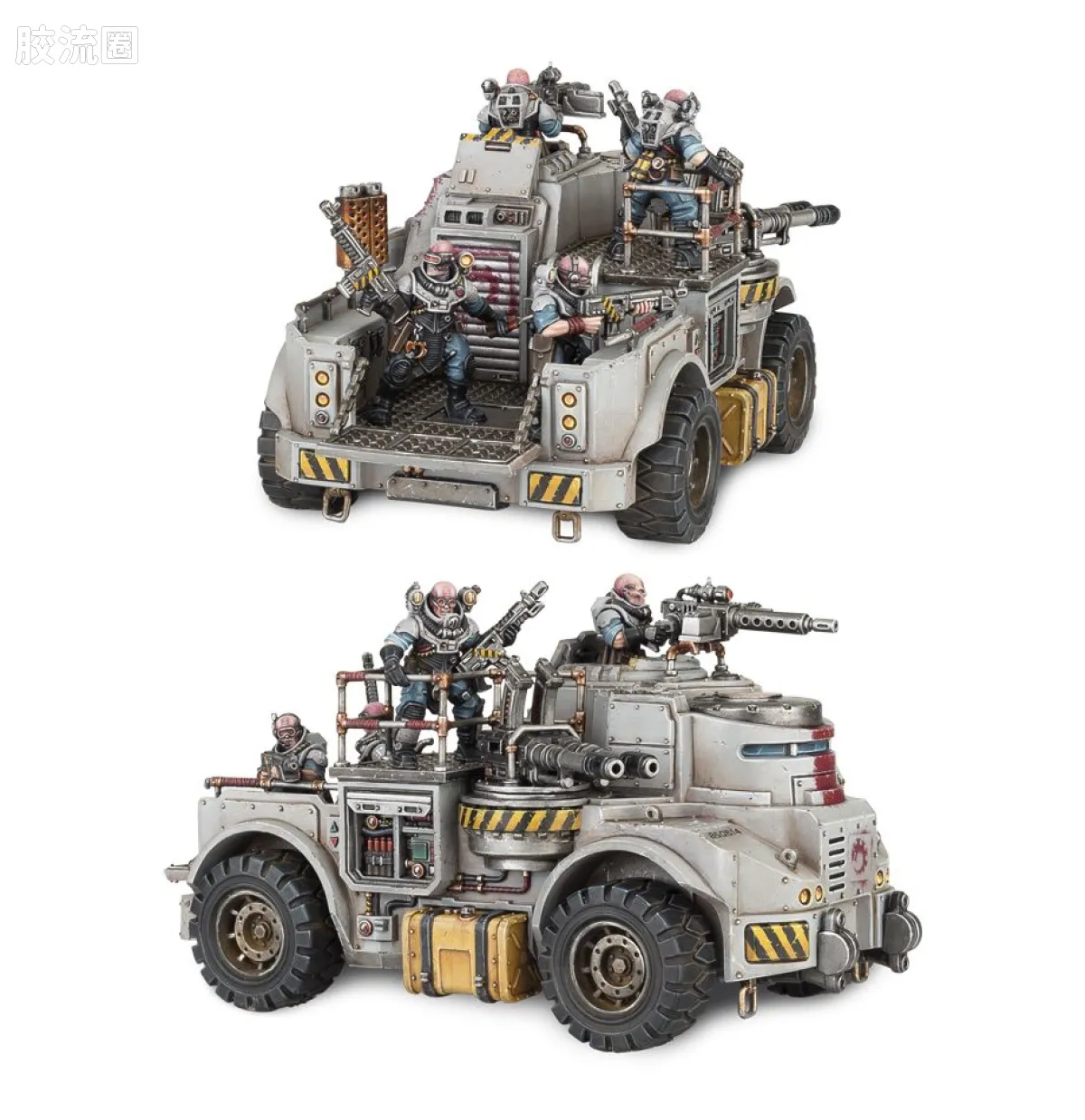 战锤40K Genestealer Cult 基因窃取者教派 7版 歌利亚卡车 - 图片