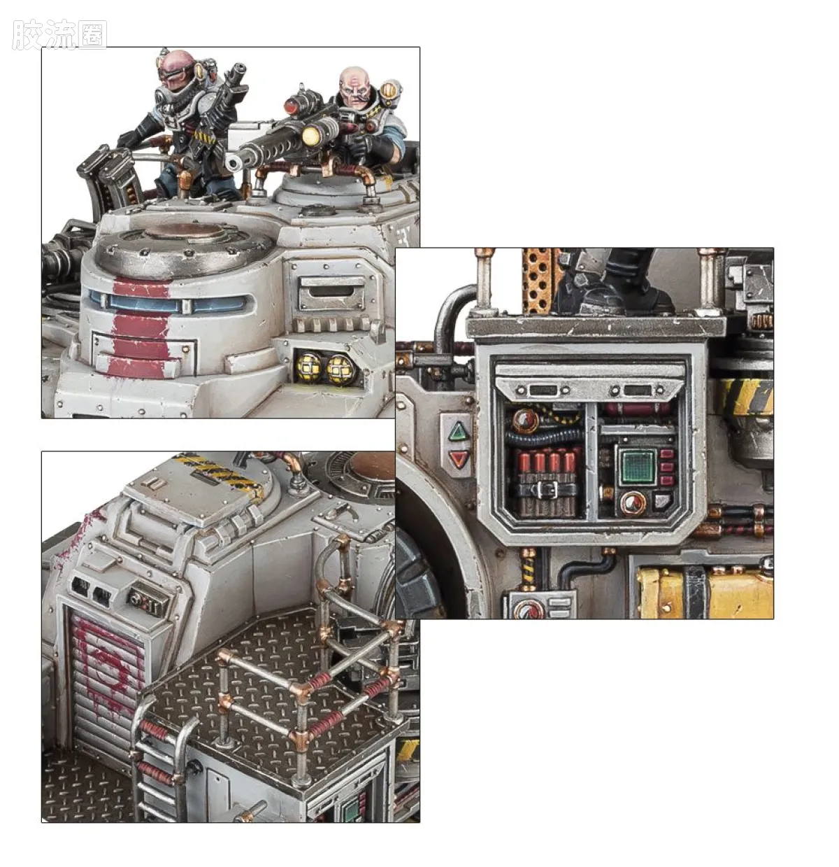 战锤40K Genestealer Cult 基因窃取者教派 7版 歌利亚卡车 - 图片