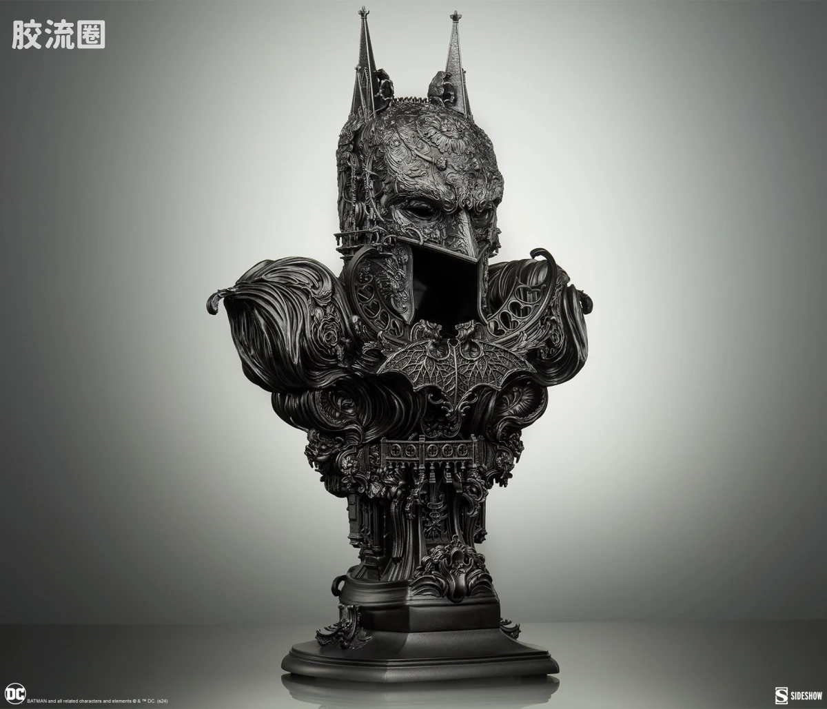 sideshow静态模型系列 Statue 哥谭之影：蝙蝠侠（蓝色版） - 图片