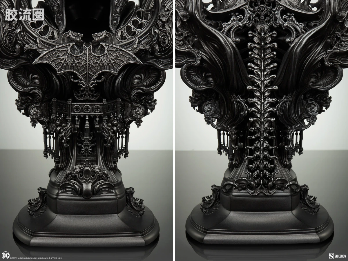 sideshow静态模型系列 Statue 哥谭之影：蝙蝠侠（蓝色版） - 图片