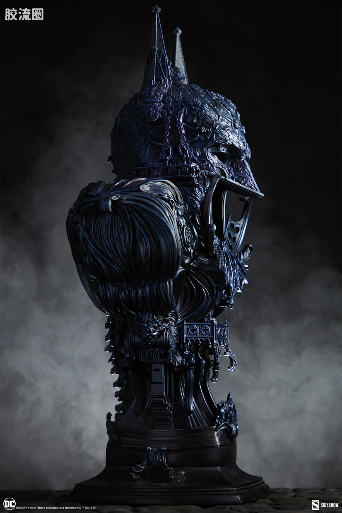 sideshow静态模型系列 Statue 哥谭之影：蝙蝠侠（蓝色版） - 图片