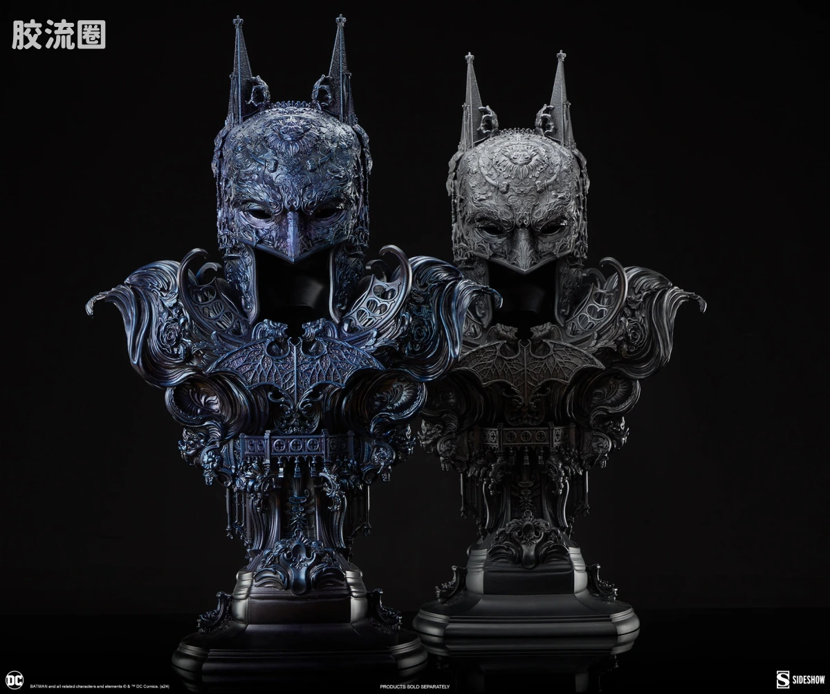 sideshow静态模型系列 Statue 哥谭之影：蝙蝠侠（蓝色版） - 图片