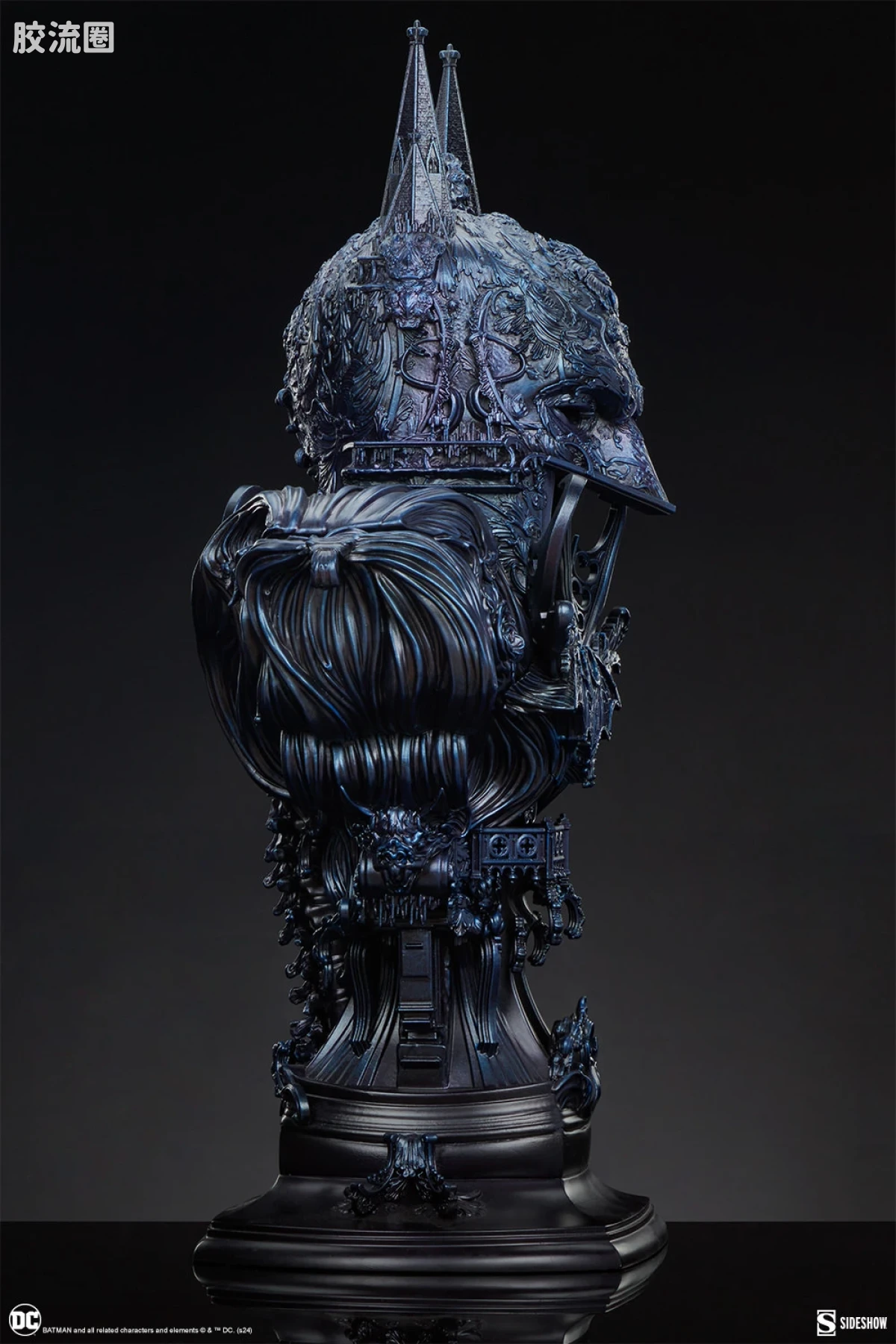 sideshow静态模型系列 Statue 哥谭之影：蝙蝠侠（蓝色版） - 图片