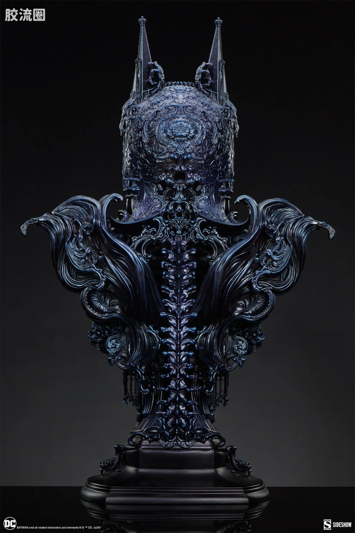 sideshow静态模型系列 Statue 哥谭之影：蝙蝠侠（蓝色版） - 图片
