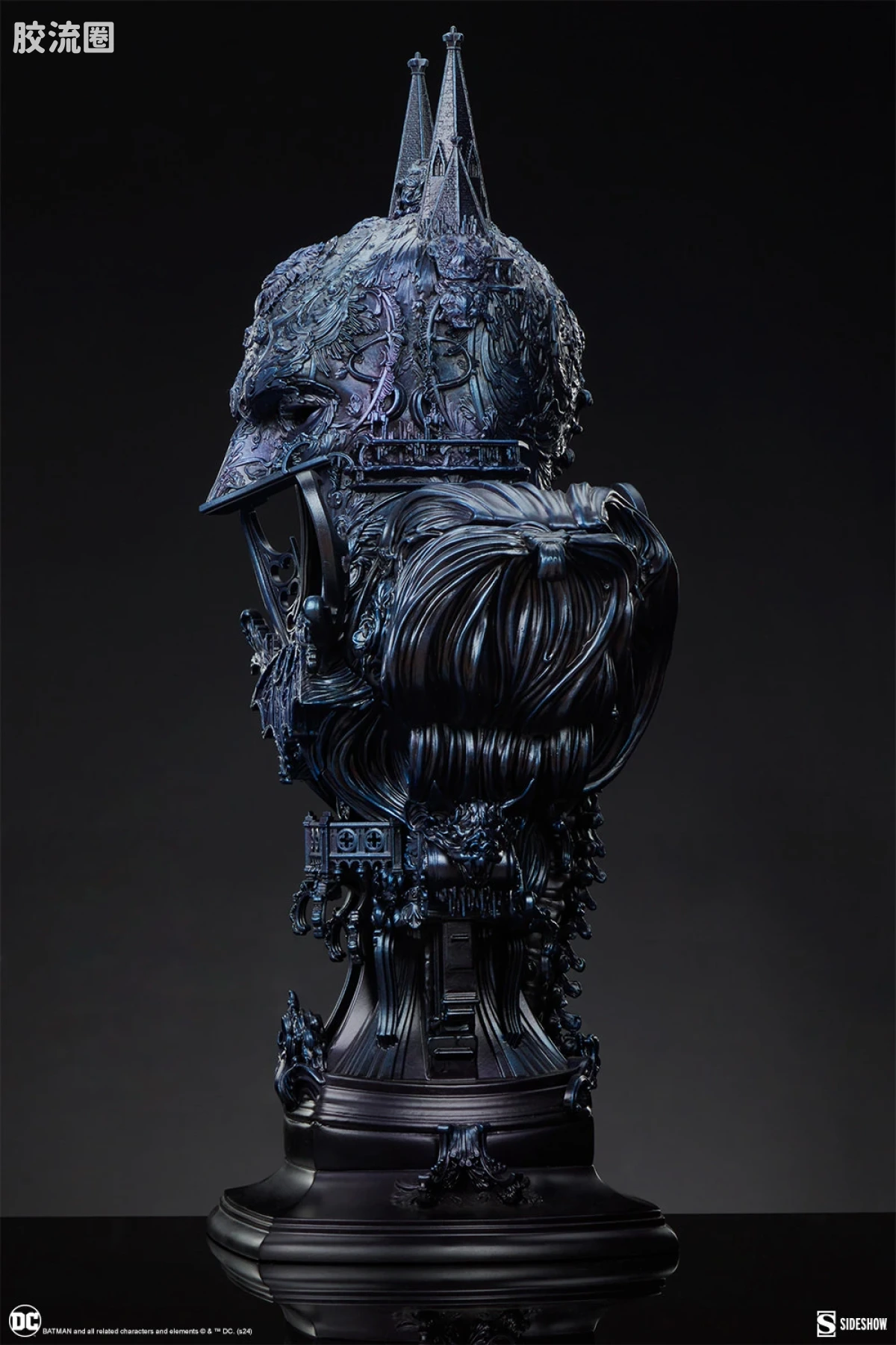 sideshow静态模型系列 Statue 哥谭之影：蝙蝠侠（蓝色版） - 图片