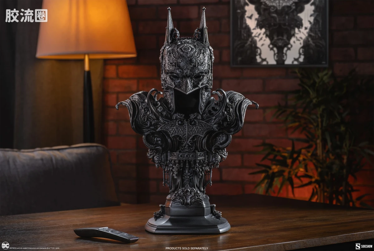 sideshow静态模型系列 Statue 哥谭之影：蝙蝠侠（蓝色版） - 图片
