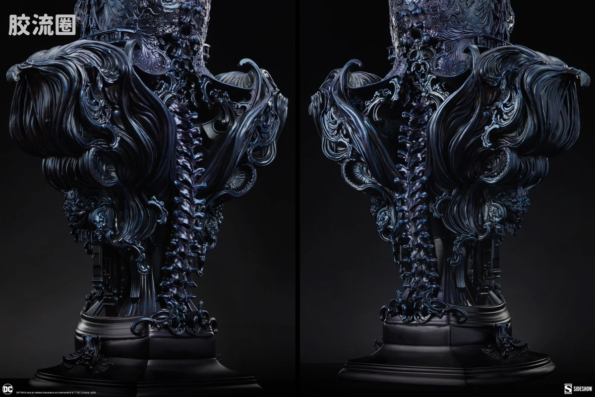 sideshow静态模型系列 Statue 哥谭之影：蝙蝠侠（蓝色版） - 图片