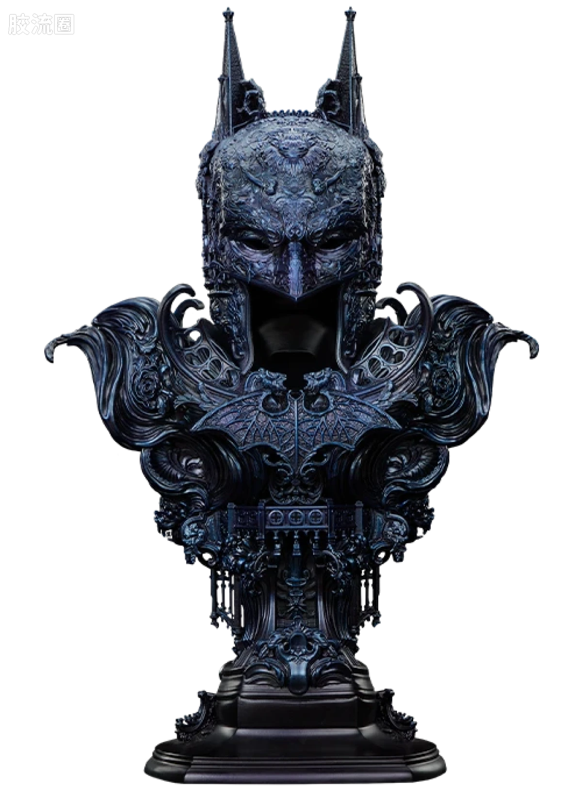 sideshow静态模型系列 Statue 哥谭之影：蝙蝠侠（蓝色版） - 图片