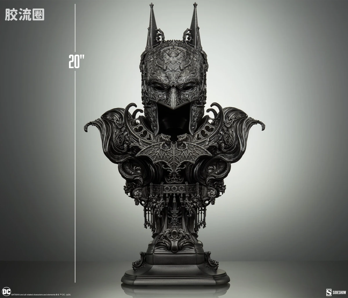 sideshow静态模型系列 Statue 哥谭之影：蝙蝠侠（蓝色版） - 图片