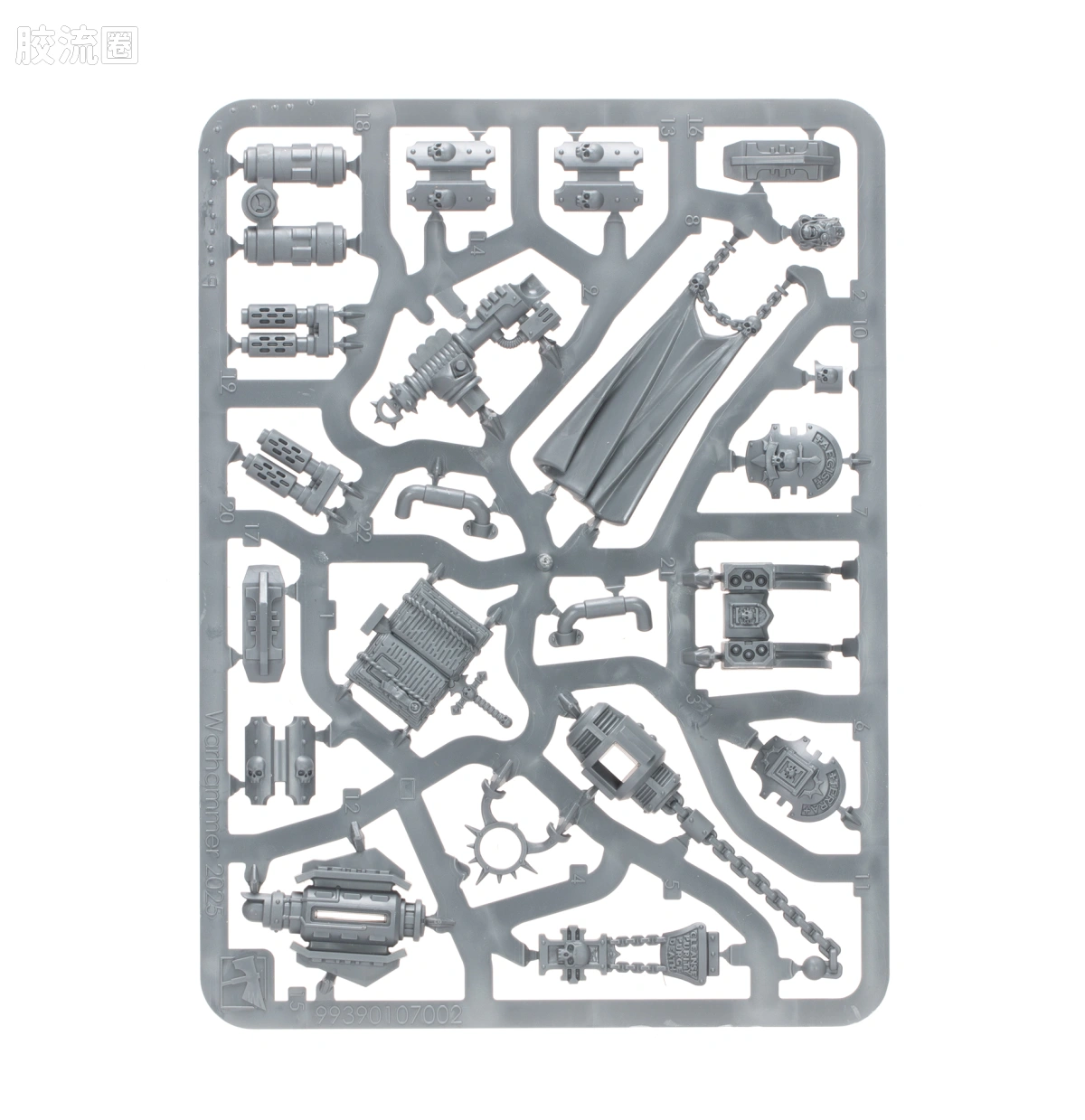 战锤40K Grey Knights 灰骑士 10版 天罚骇骑机甲附加升级 - 图片