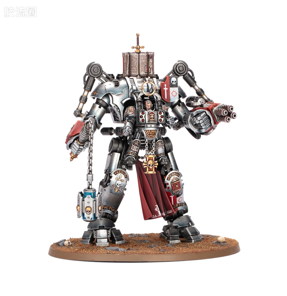 战锤40K Grey Knights 灰骑士 10版 天罚骇骑机甲附加升级 - 图片