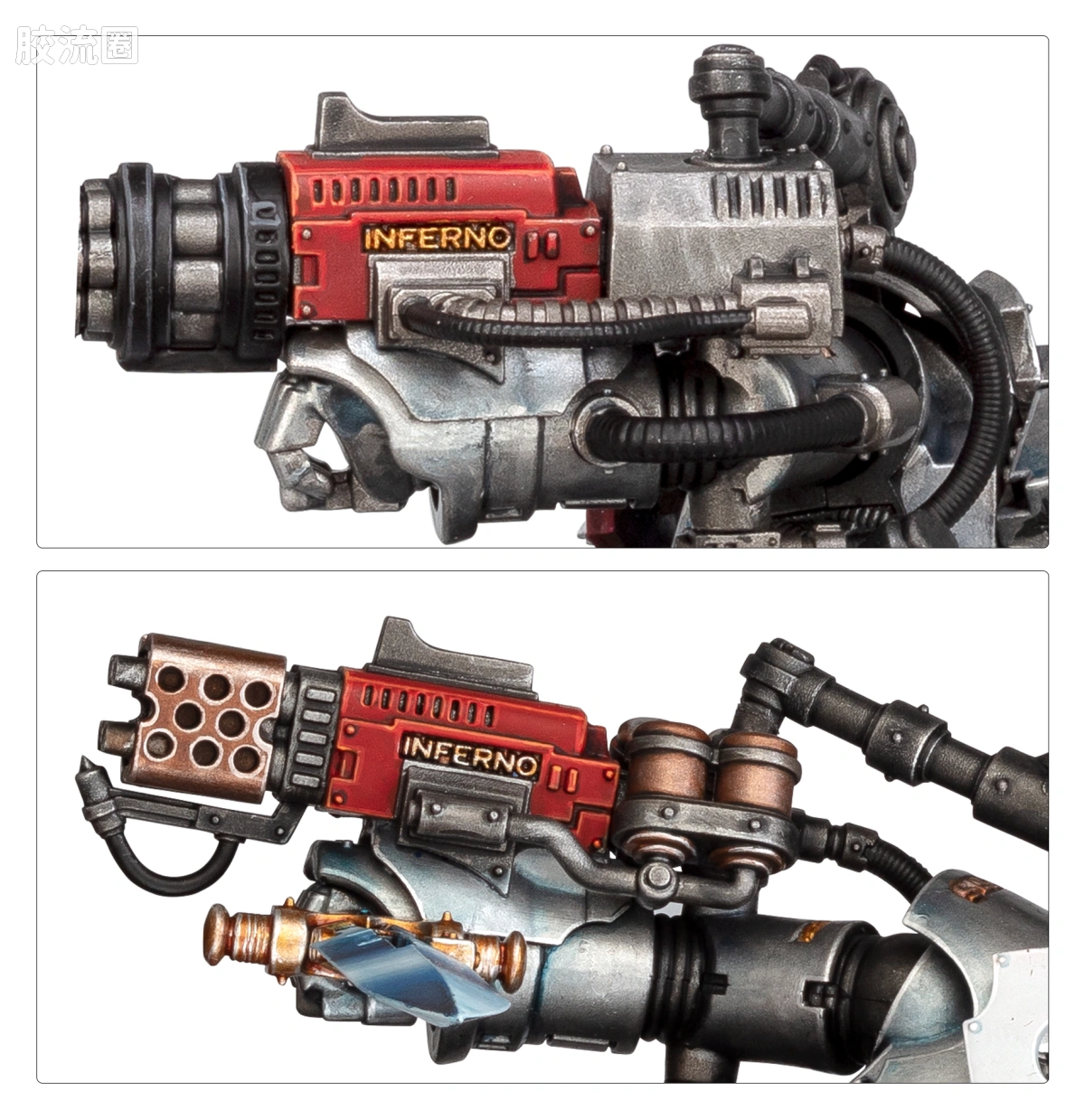 战锤40K Grey Knights 灰骑士 10版 天罚骇骑机甲附加升级 - 图片