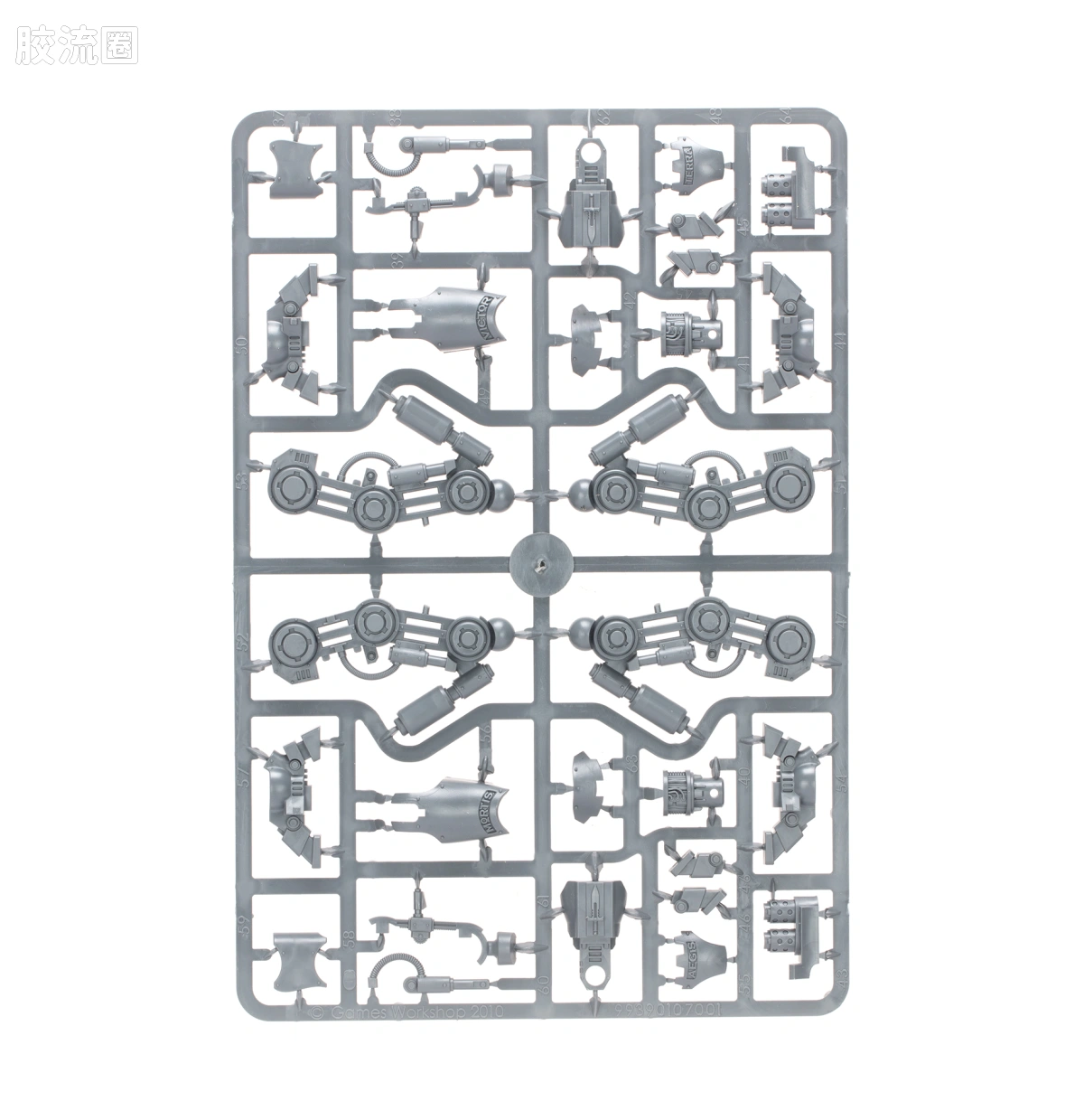 战锤40K Grey Knights 灰骑士 10版 天罚骇骑机甲附加升级 - 图片