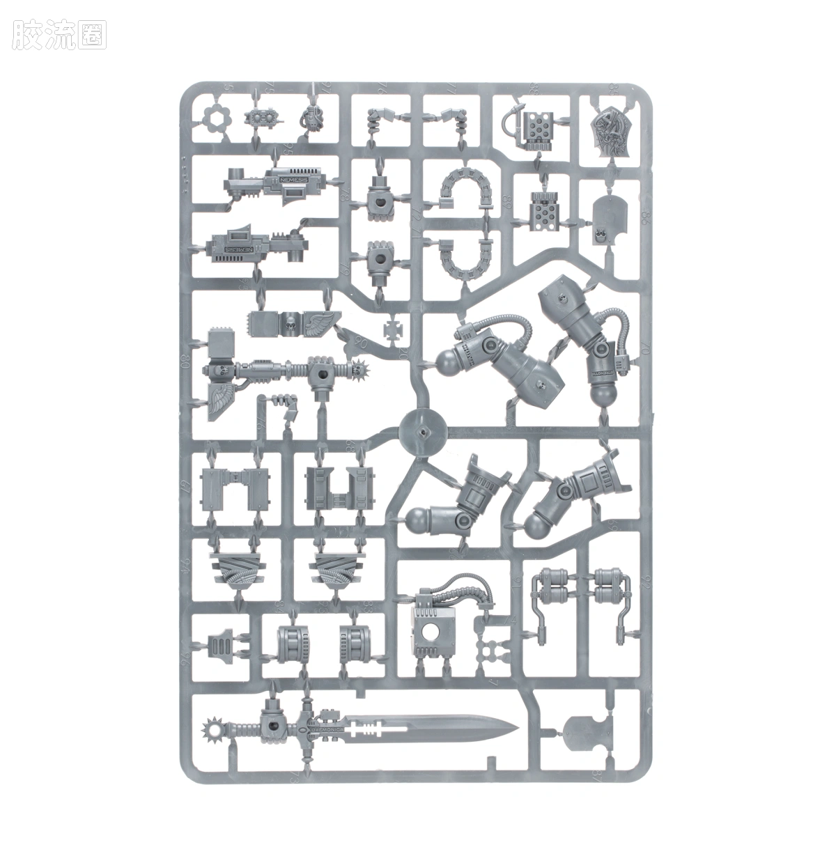 战锤40K Grey Knights 灰骑士 10版 天罚骇骑机甲附加升级 - 图片