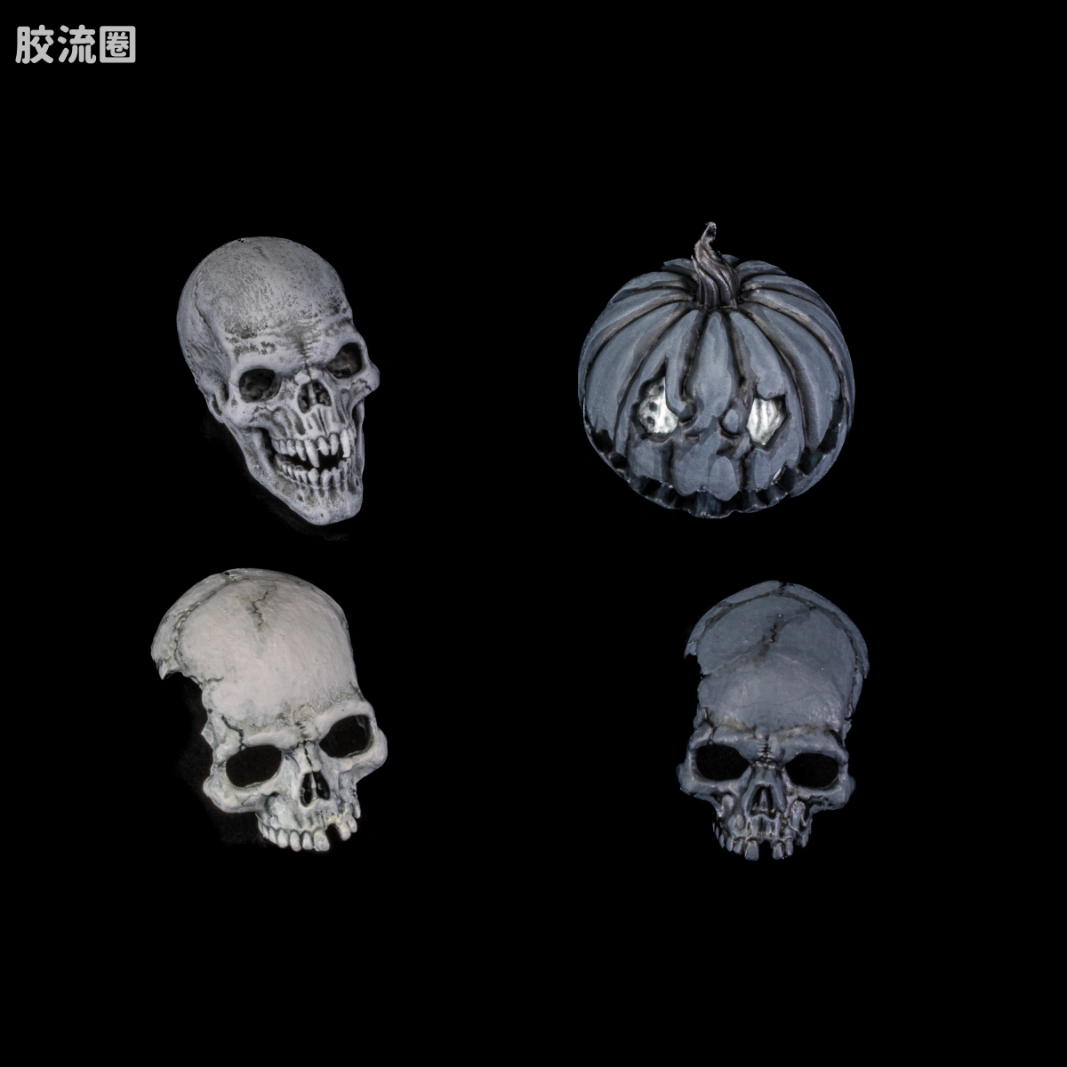 特别企划 Special Projects 墓地骷髅（4人套） - 图片