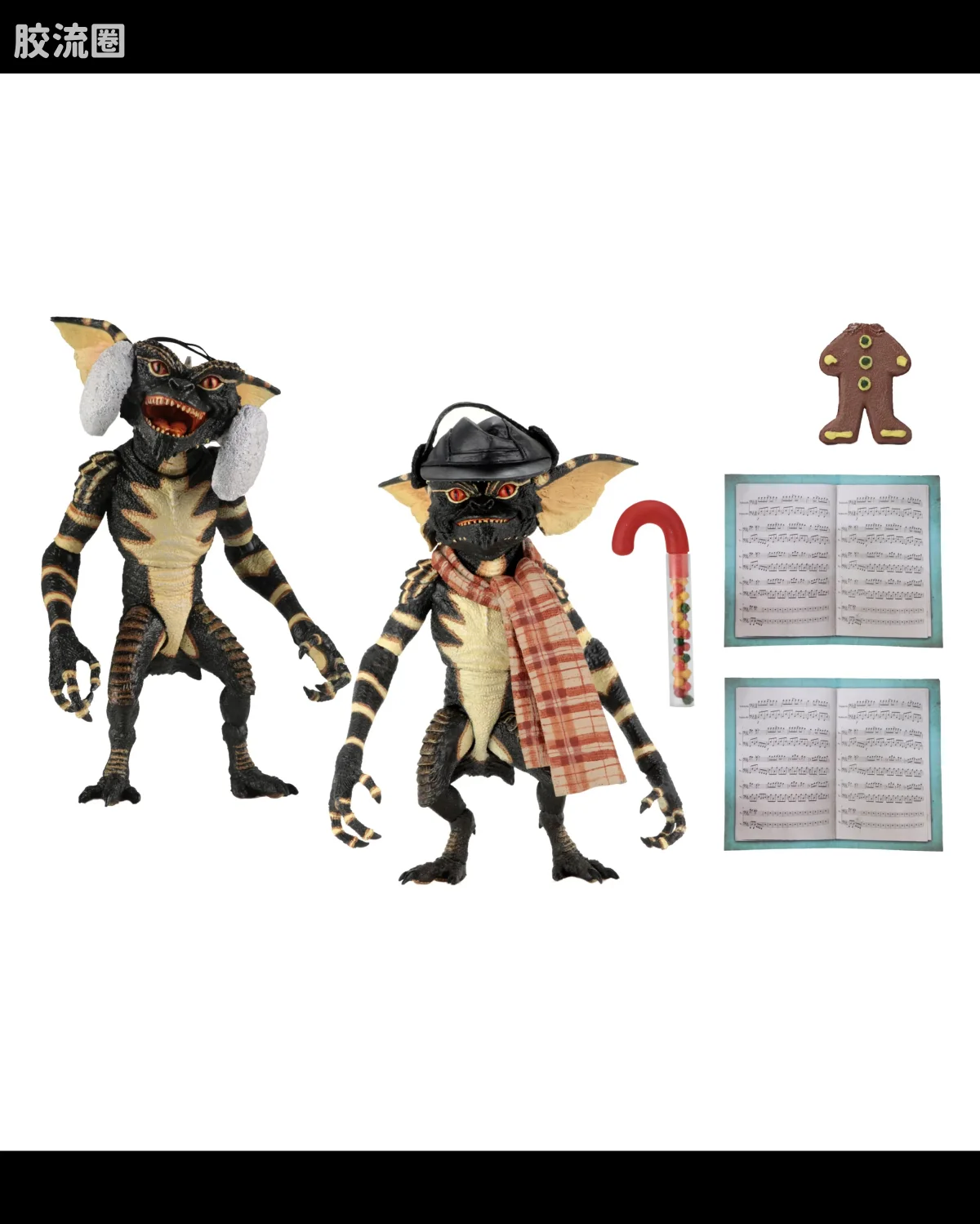 NECA 7寸可动人形系列 终极版/豪华版 小魔怪 冬季小魔怪 第二套 - 图片