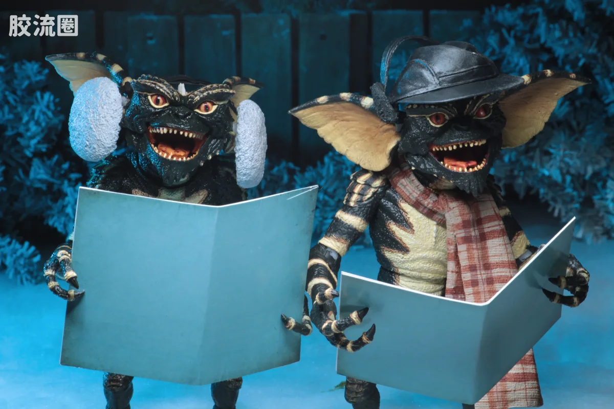 NECA 7寸可动人形系列 终极版/豪华版 小魔怪 冬季小魔怪 第二套 - 图片