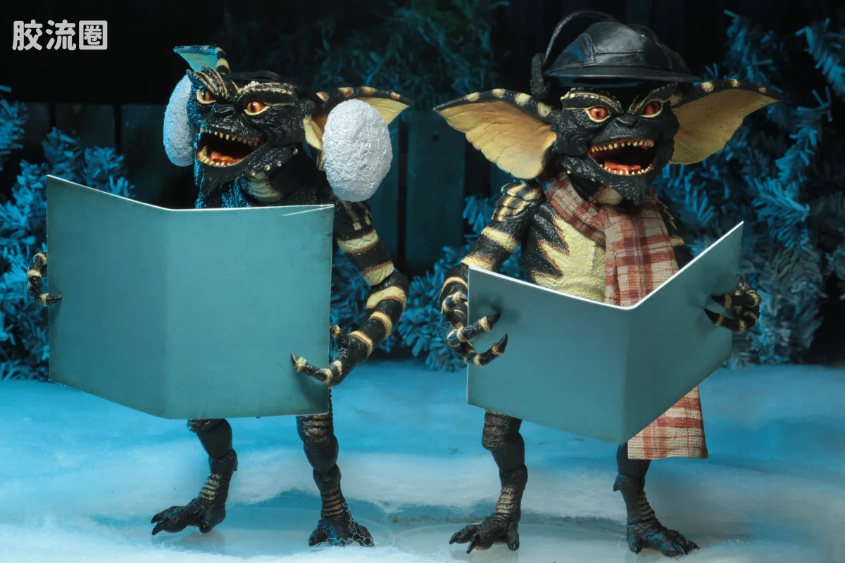 NECA 7寸可动人形系列 终极版/豪华版 小魔怪 冬季小魔怪 第二套 - 图片