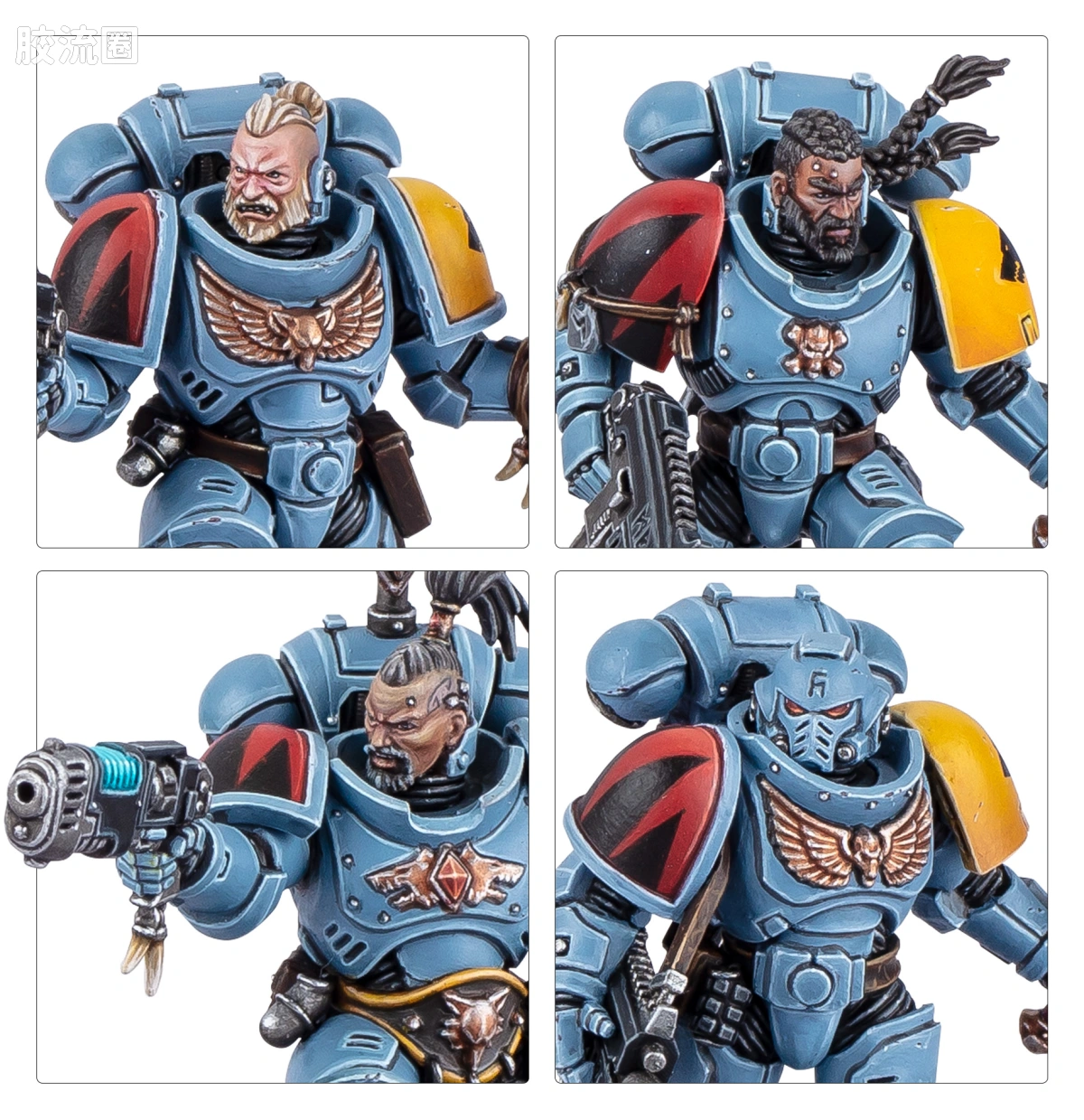战锤40K Space Wolves 太空野狼 10版 灰色猎手 - 图片