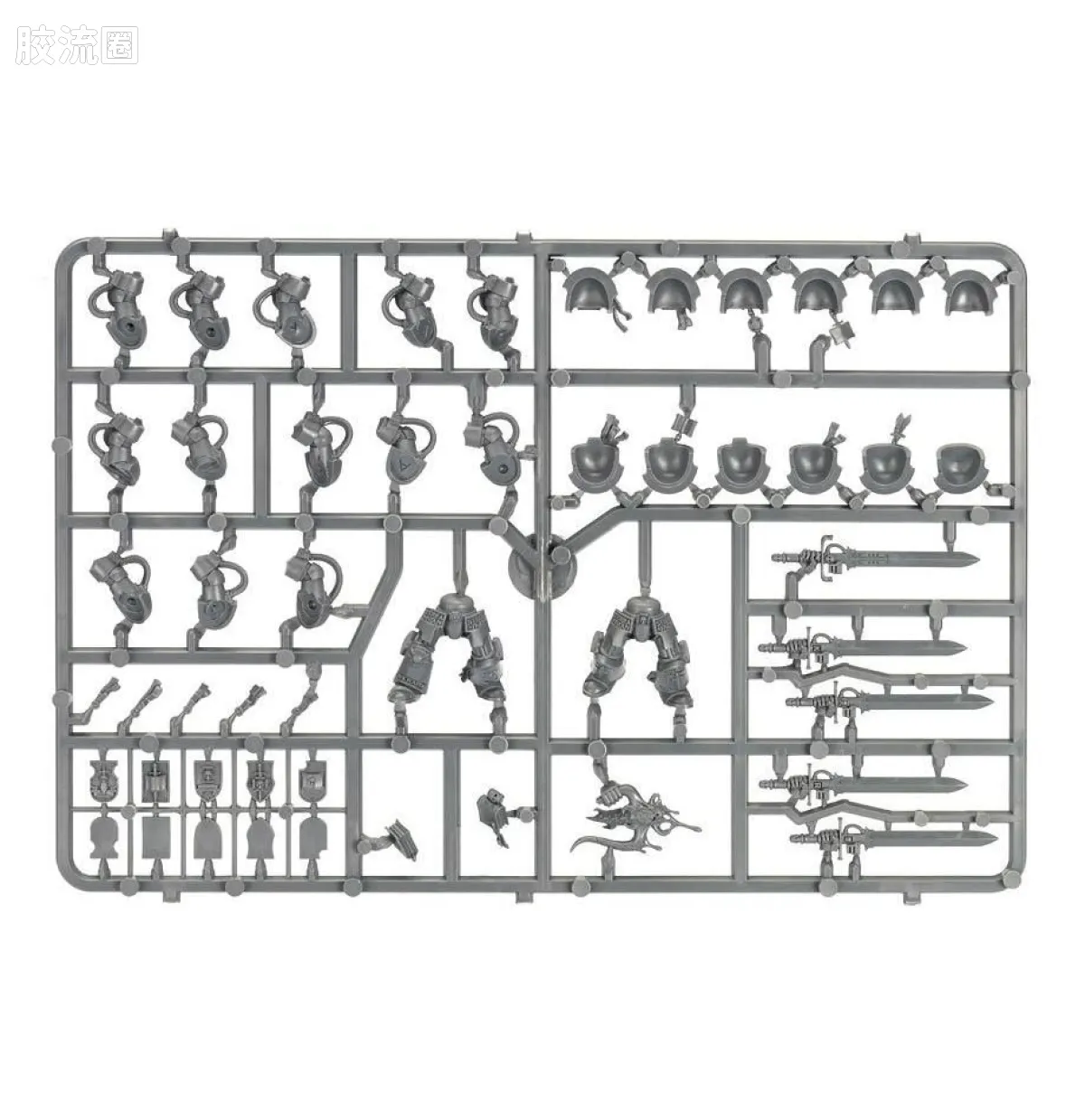 战锤40K Grey Knights 灰骑士 5版 兄弟会终结者小队 - 图片