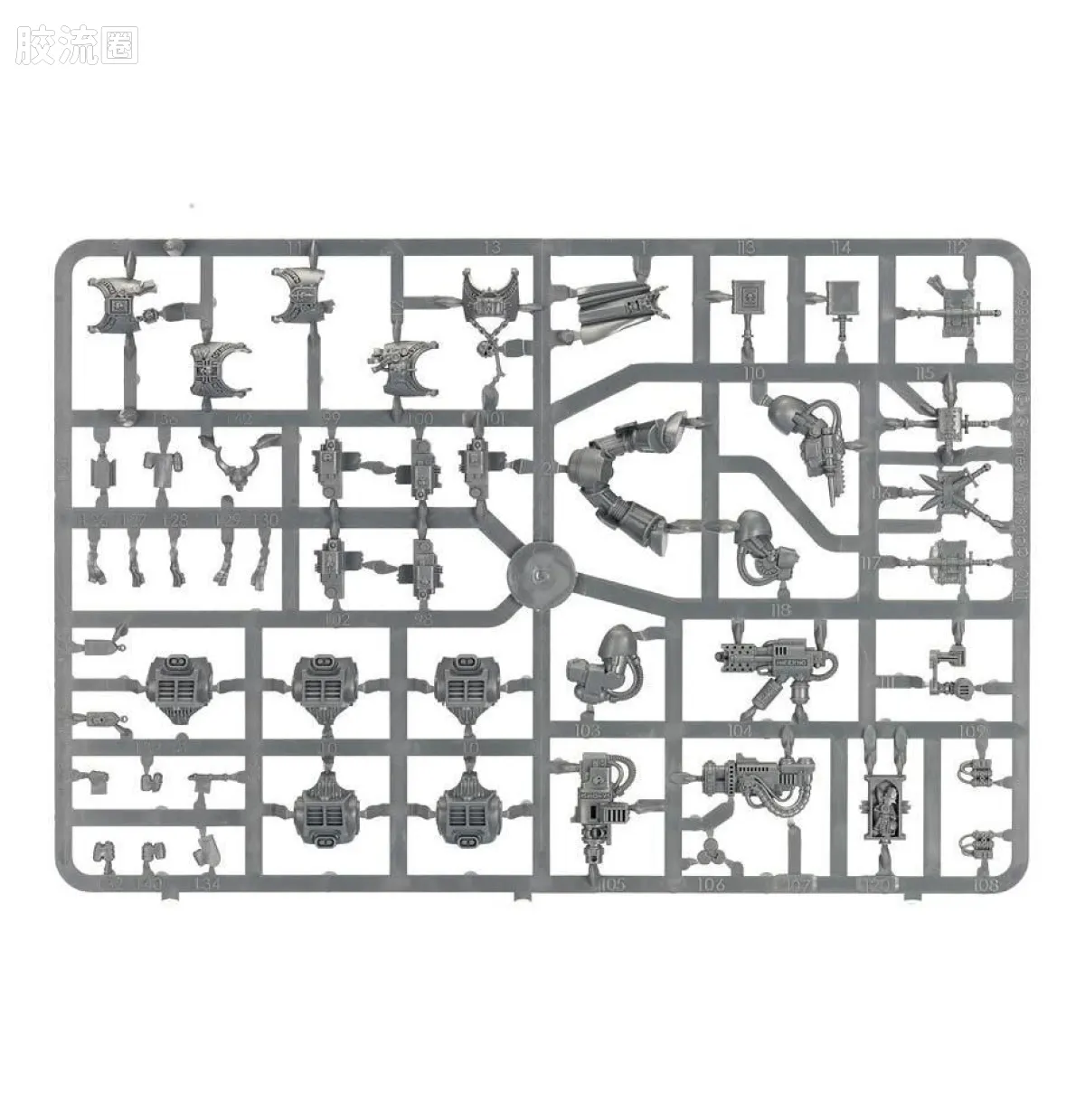 战锤40K Grey Knights 灰骑士 5版 兄弟会终结者小队 - 图片