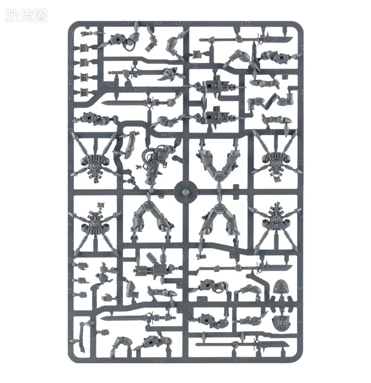 战锤40K Grey Knights 灰骑士 5版 拦截者小队 - 图片