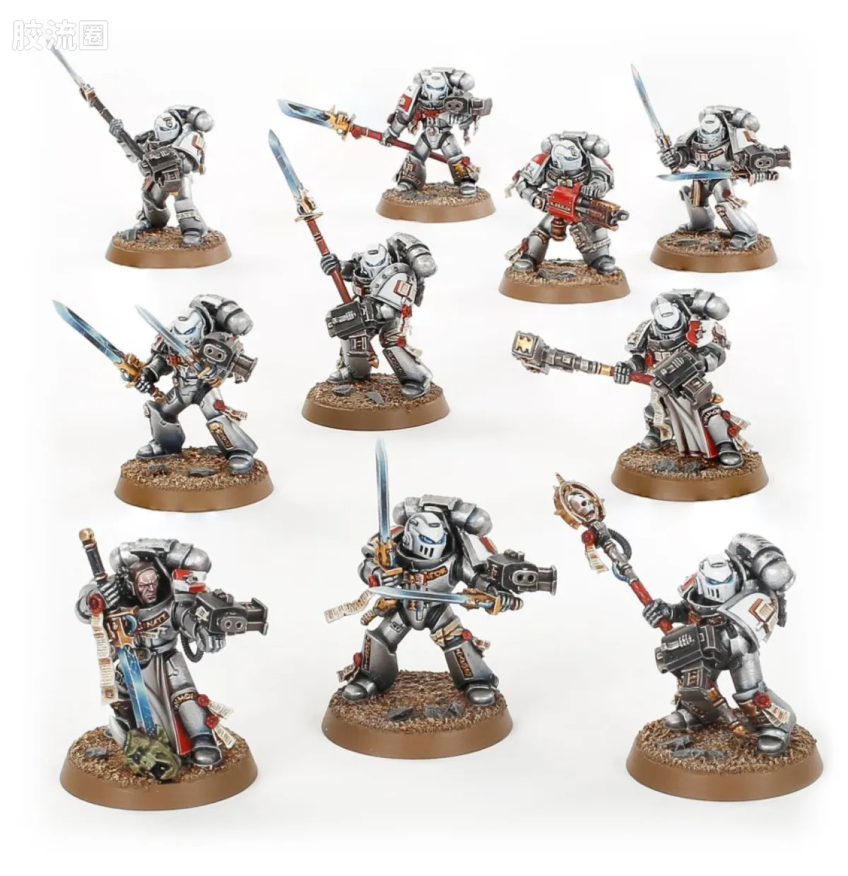 战锤40K Grey Knights 灰骑士 5版 净化者小队 - 图片