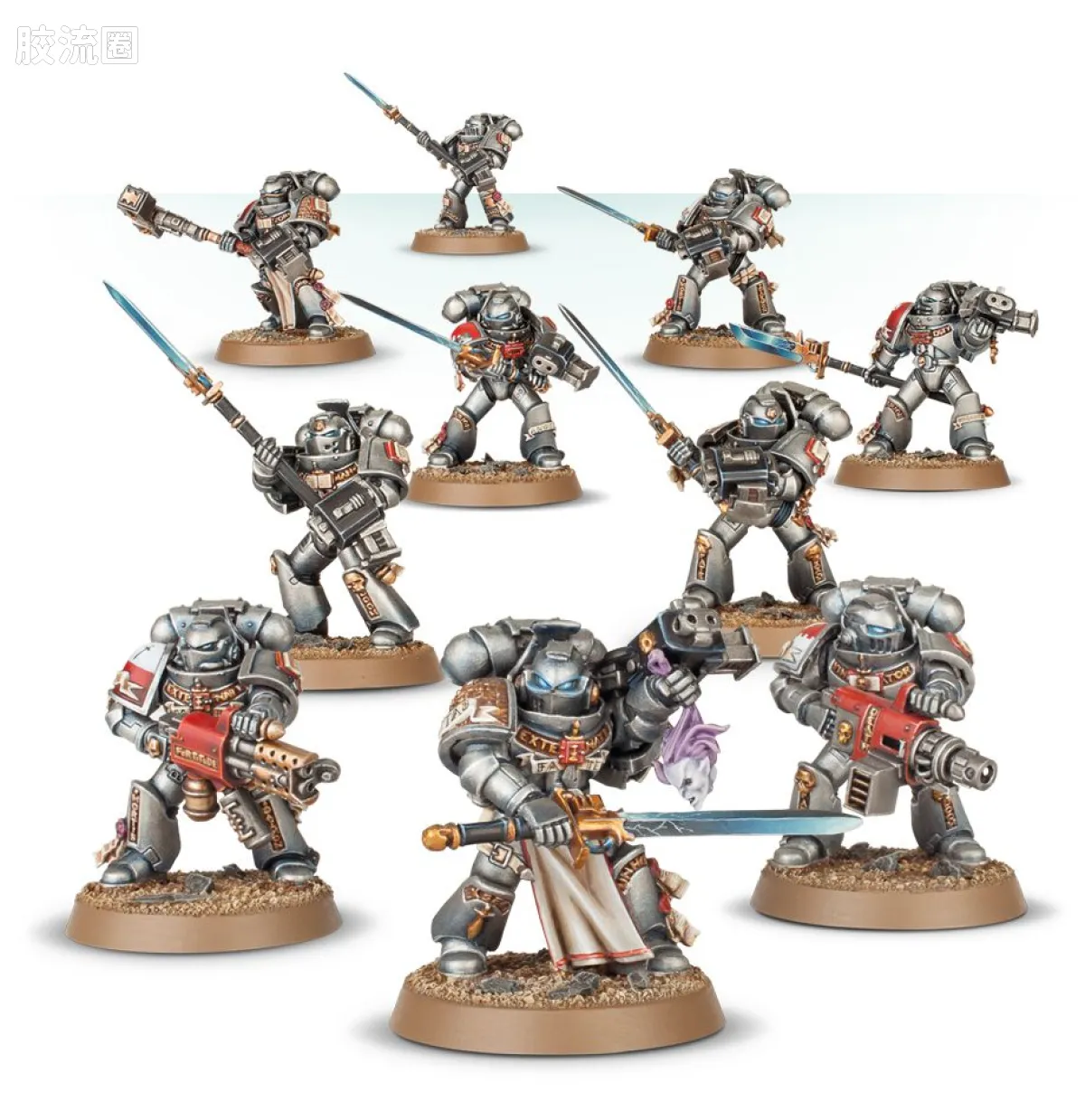 战锤40K Grey Knights 灰骑士 5版 打击小队 - 图片