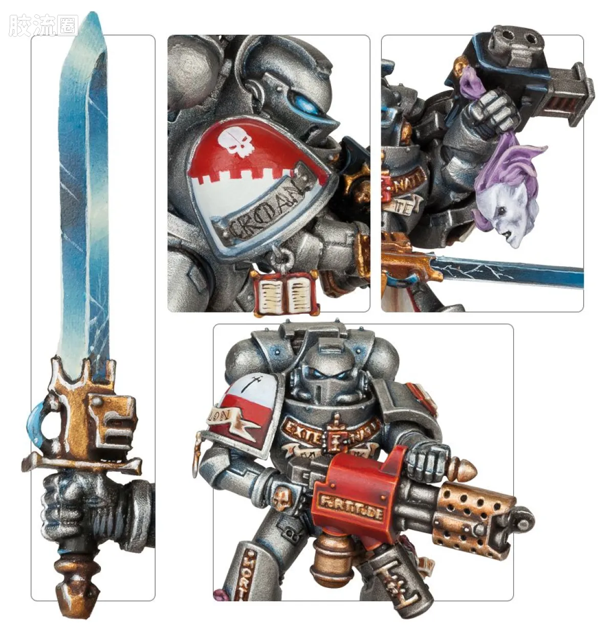 战锤40K Grey Knights 灰骑士 5版 打击小队 - 图片