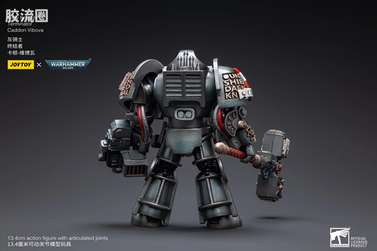 JOYTOY x 战锤40K 灰骑士 审判庭 灰骑士 终结者 卡顿-维博瓦 - 图片