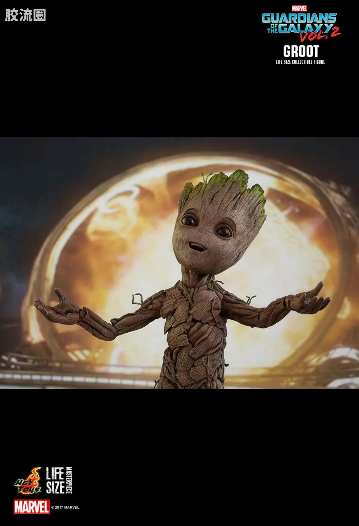 HT综合周边系列 1/1 LMS系列 银河护卫队2 小树人格鲁特 - 图片