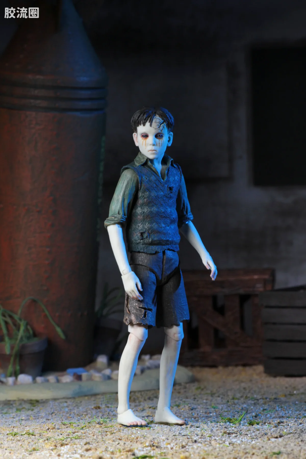 NECA 7寸可动人形系列 吉尔莫·德尔·托罗 影视作品系列 电影 鬼童院 桑蒂 - 图片
