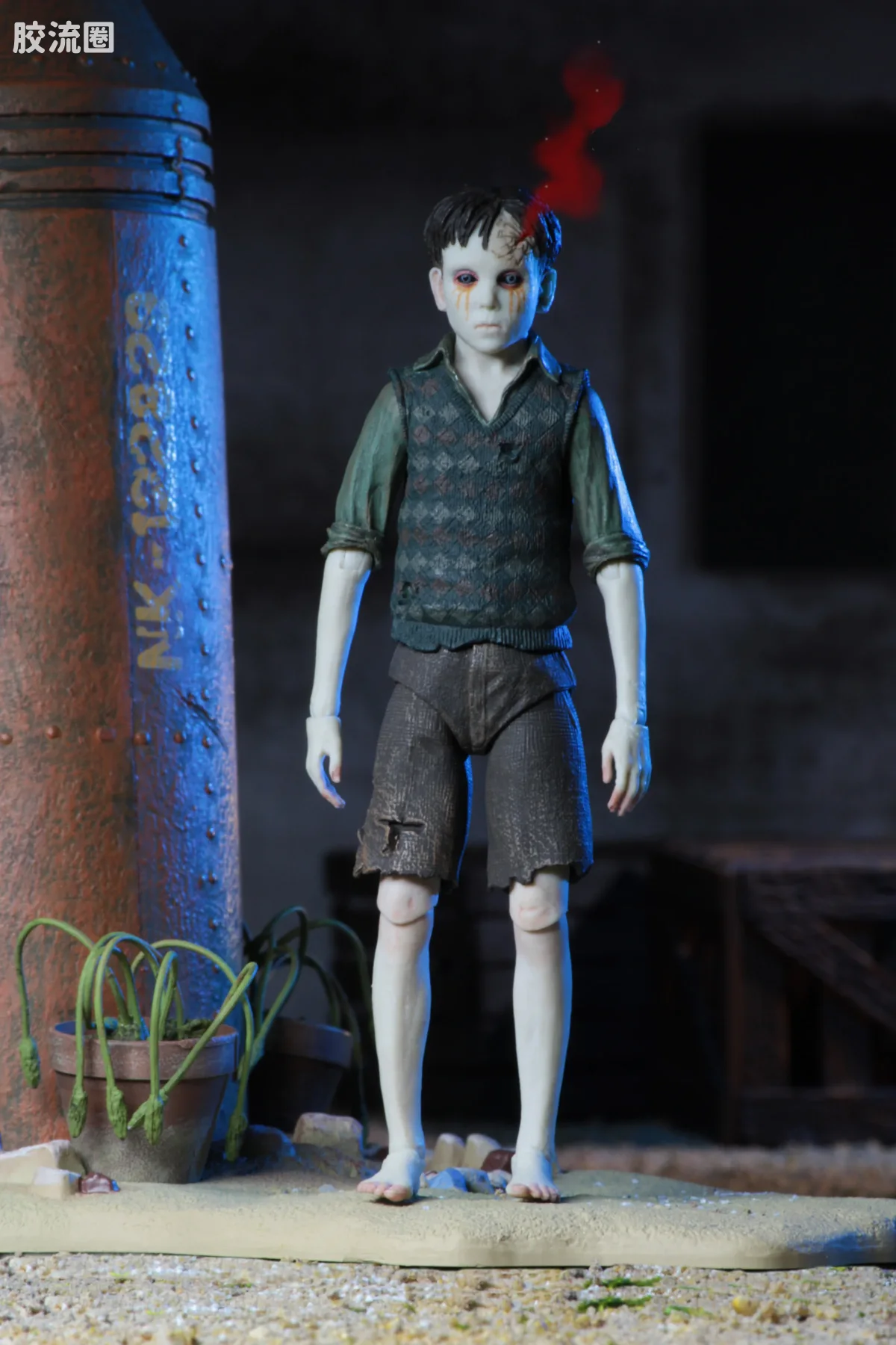 NECA 7寸可动人形系列 吉尔莫·德尔·托罗 影视作品系列 电影 鬼童院 桑蒂 - 图片
