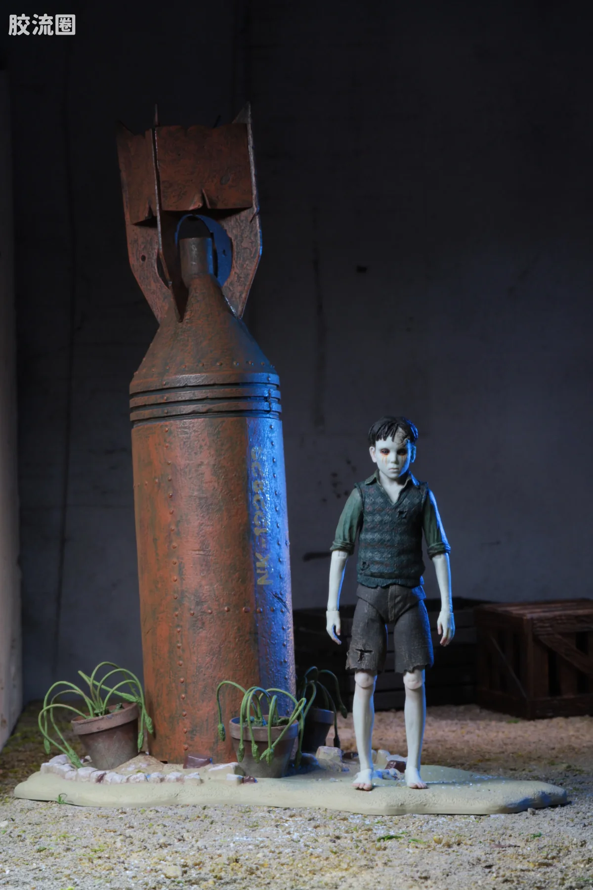 NECA 7寸可动人形系列 吉尔莫·德尔·托罗 影视作品系列 电影 鬼童院 桑蒂 - 图片