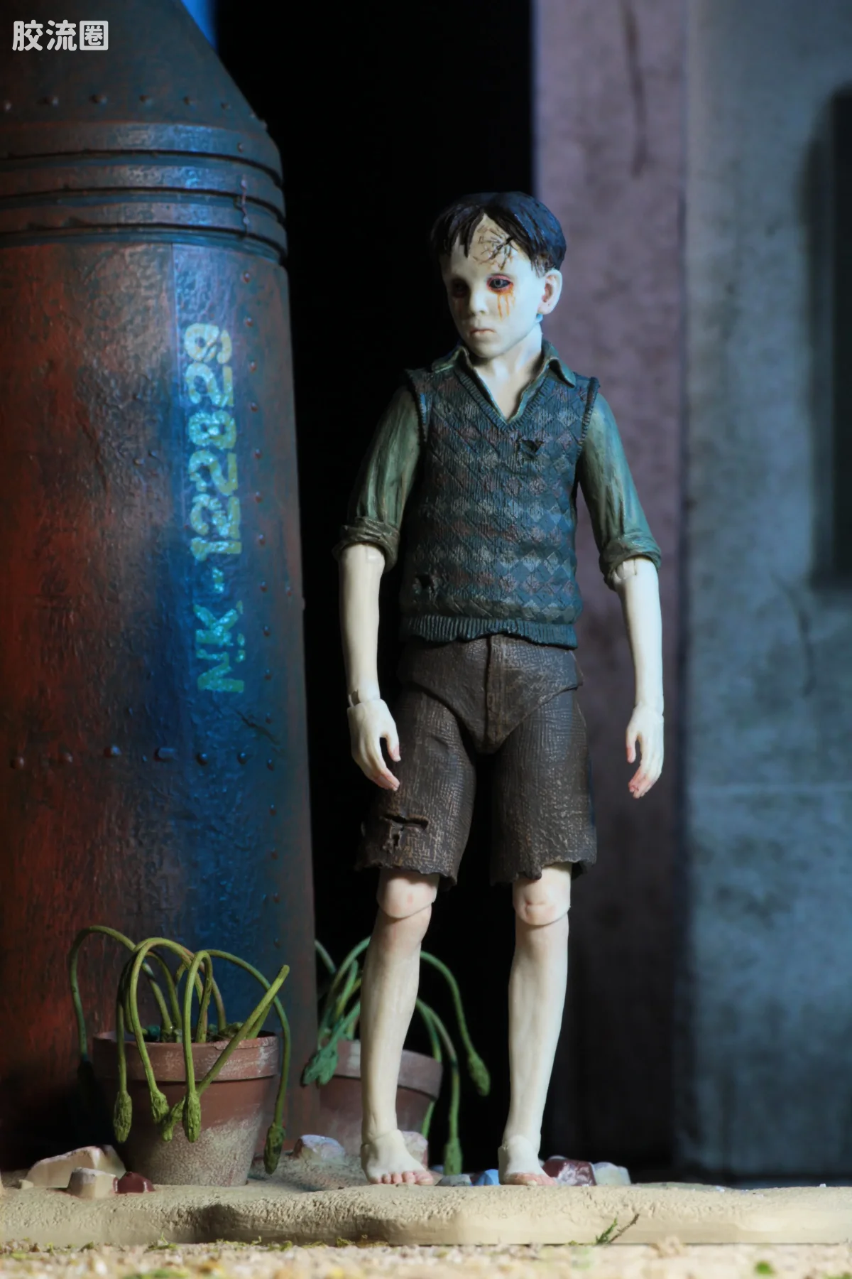 NECA 7寸可动人形系列 吉尔莫·德尔·托罗 影视作品系列 电影 鬼童院 桑蒂 - 图片