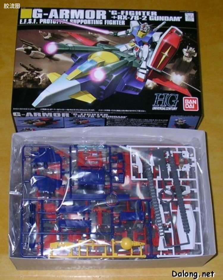 HGUC 普通版 050 G装甲（G战机 + RX-78-2 高达） - 图片